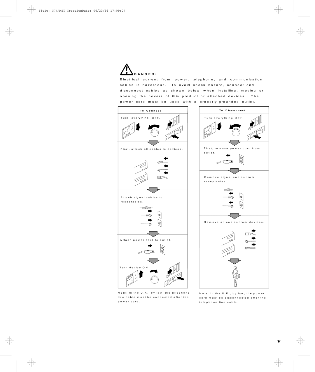 IBM Dock I manual N G E R 