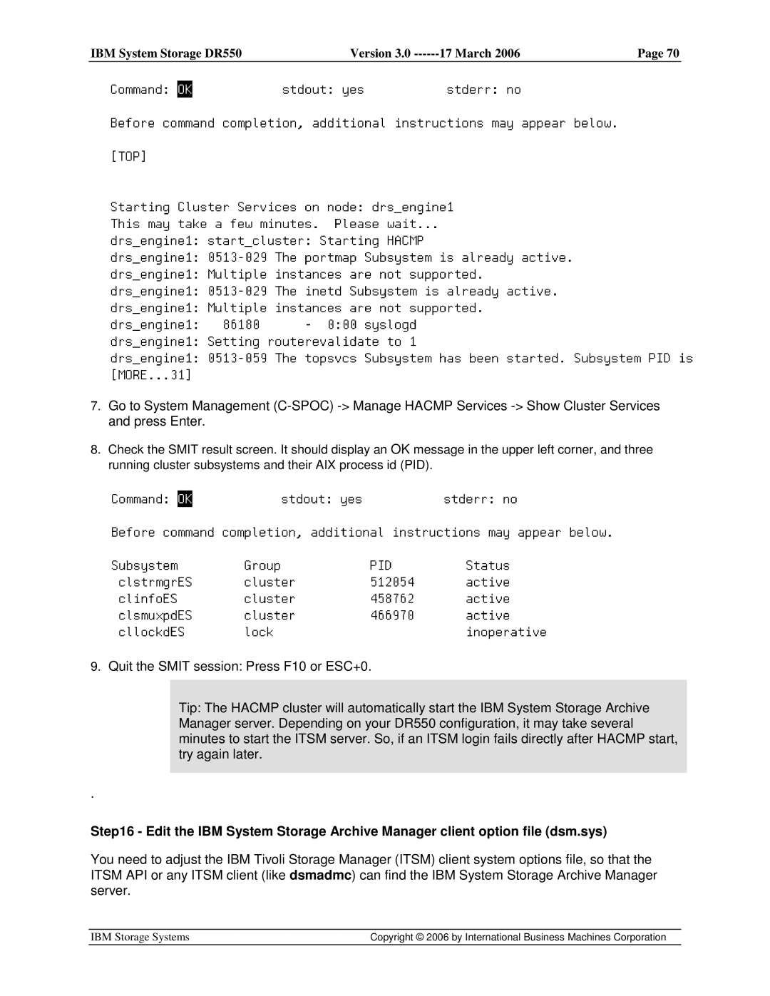 IBM manual IBM System Storage DR550 Version March 