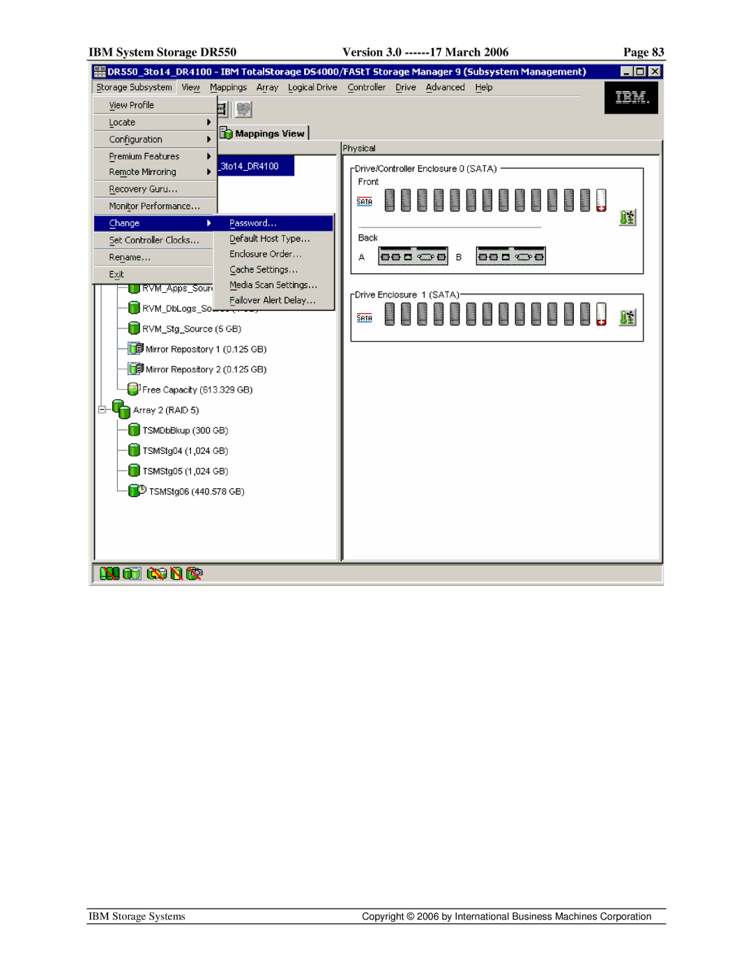 IBM manual IBM System Storage DR550 