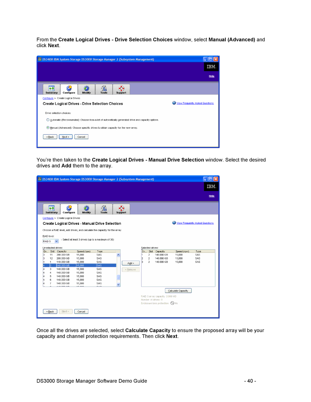 IBM DS3000 manual 