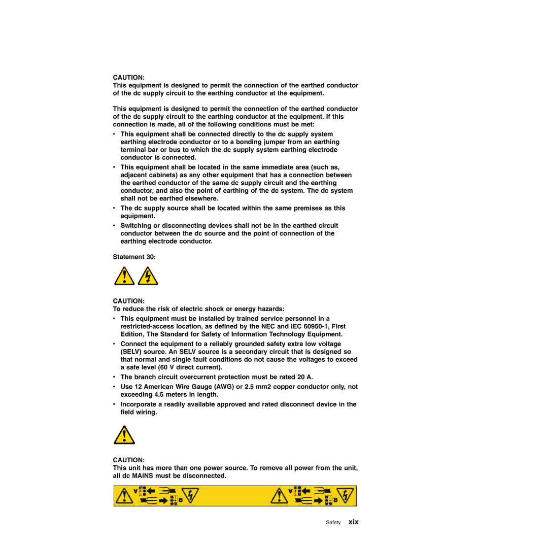 IBM DS4700 manual Safety 