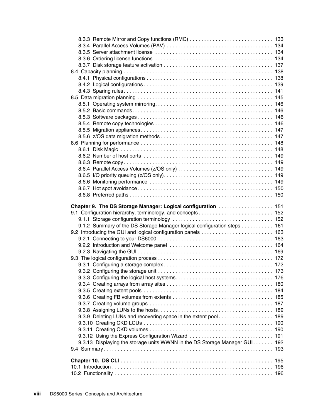 IBM DS6000 Series manual DS CLI Introduction Functionality 