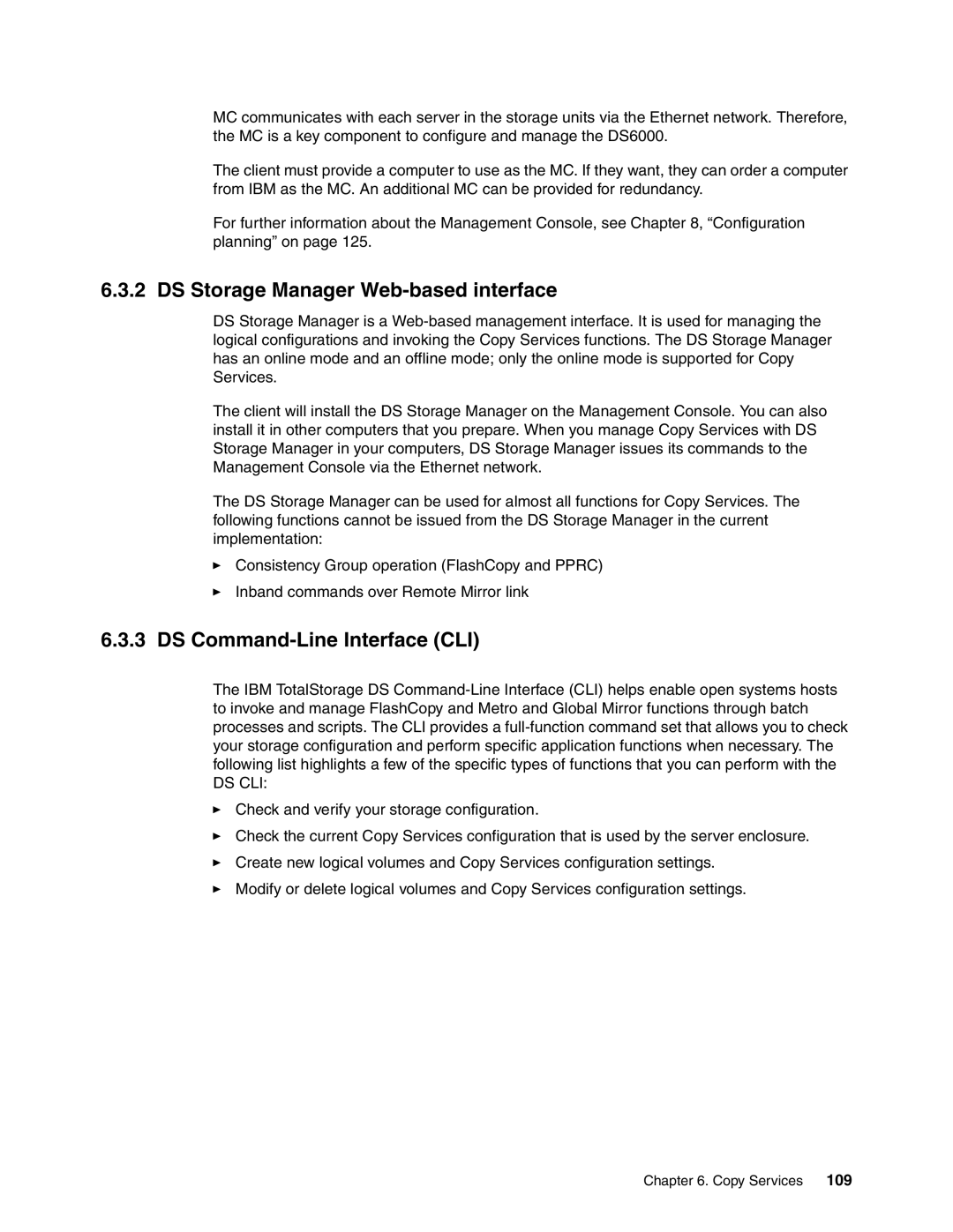 IBM DS6000 Series manual DS Storage Manager Web-based interface, DS Command-Line Interface CLI 