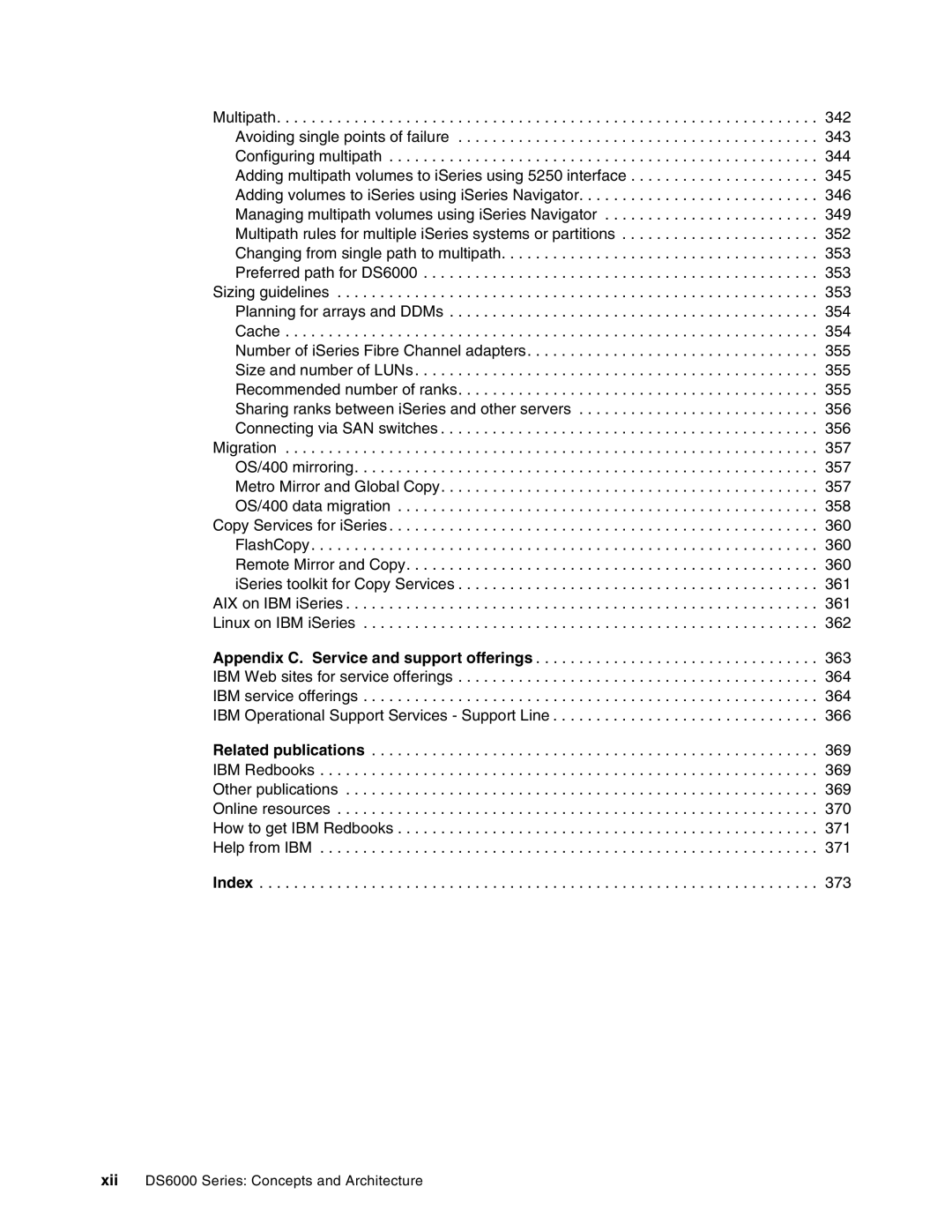 IBM DS6000 Series manual Index 