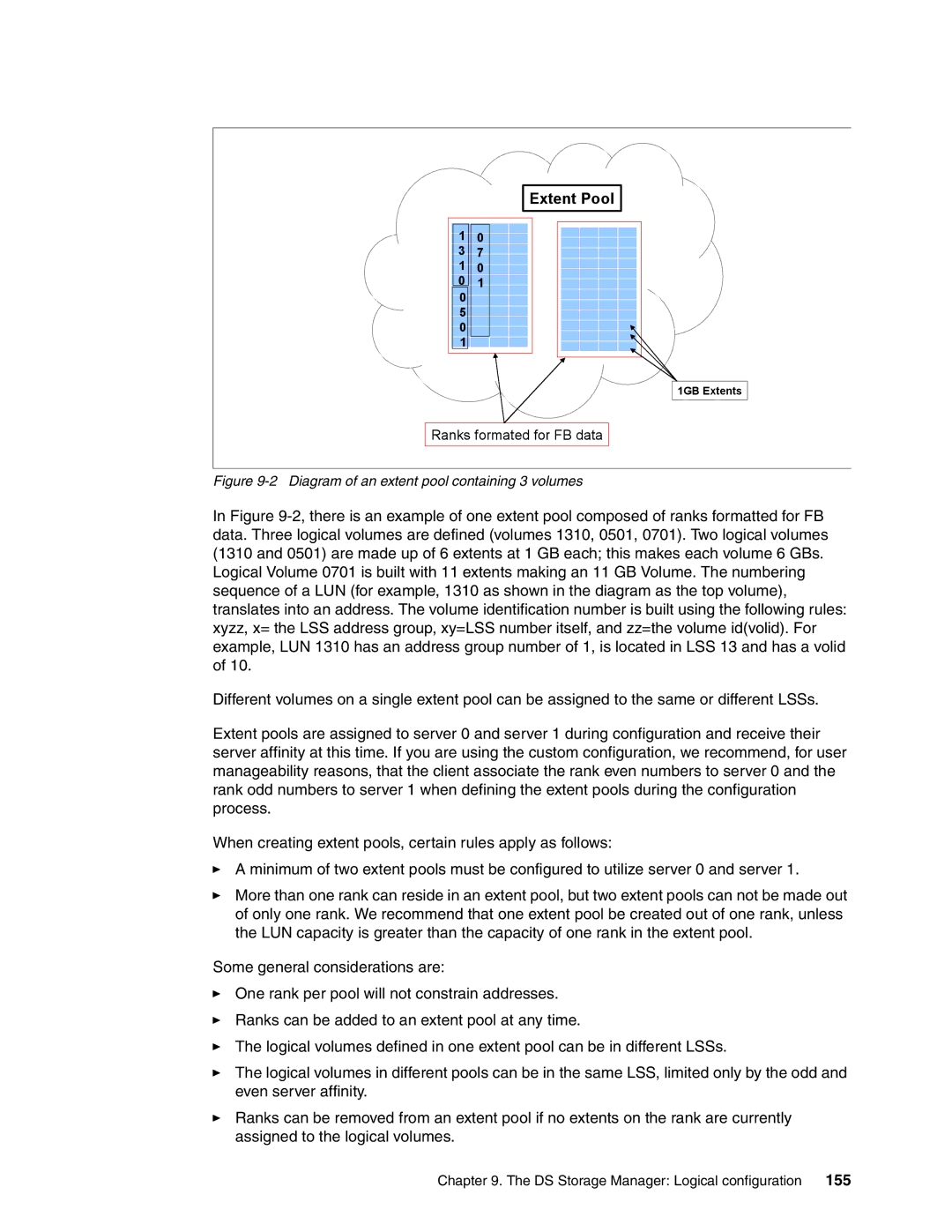 IBM DS6000 Series manual Extent Pool 