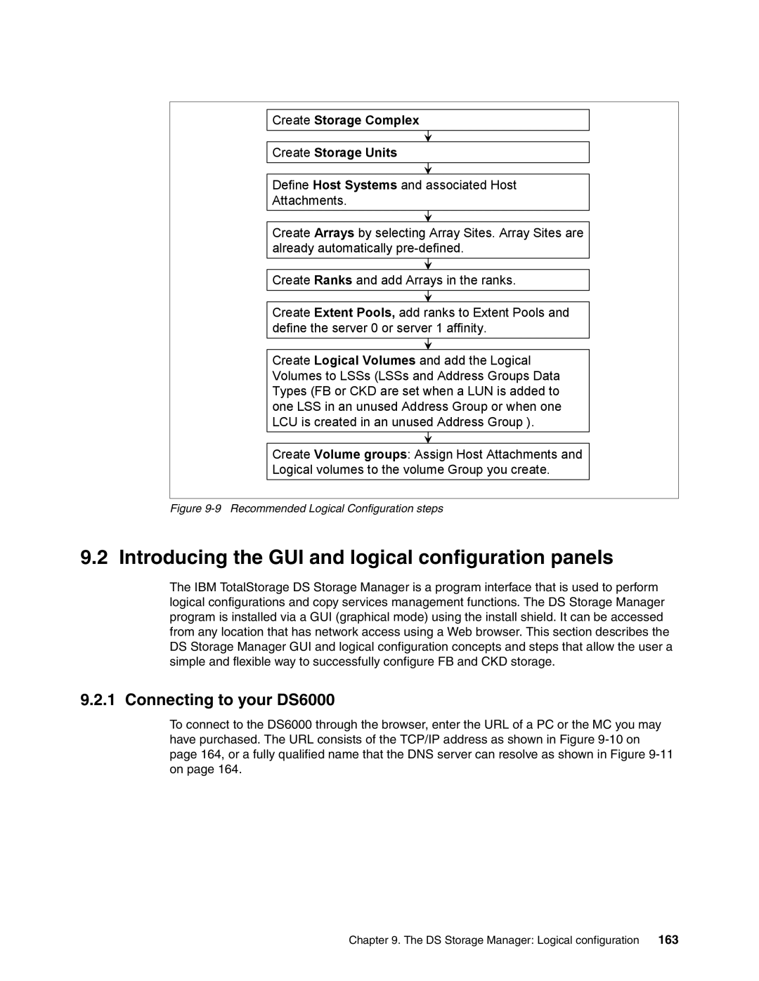 IBM DS6000 Series manual Introducing the GUI and logical configuration panels, Connecting to your DS6000 