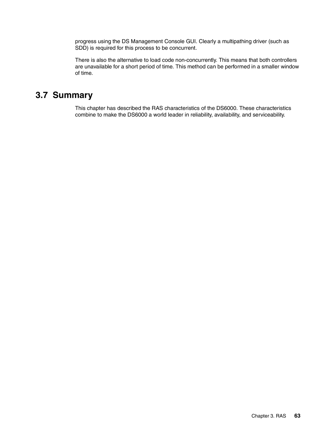 IBM DS6000 Series manual Summary 