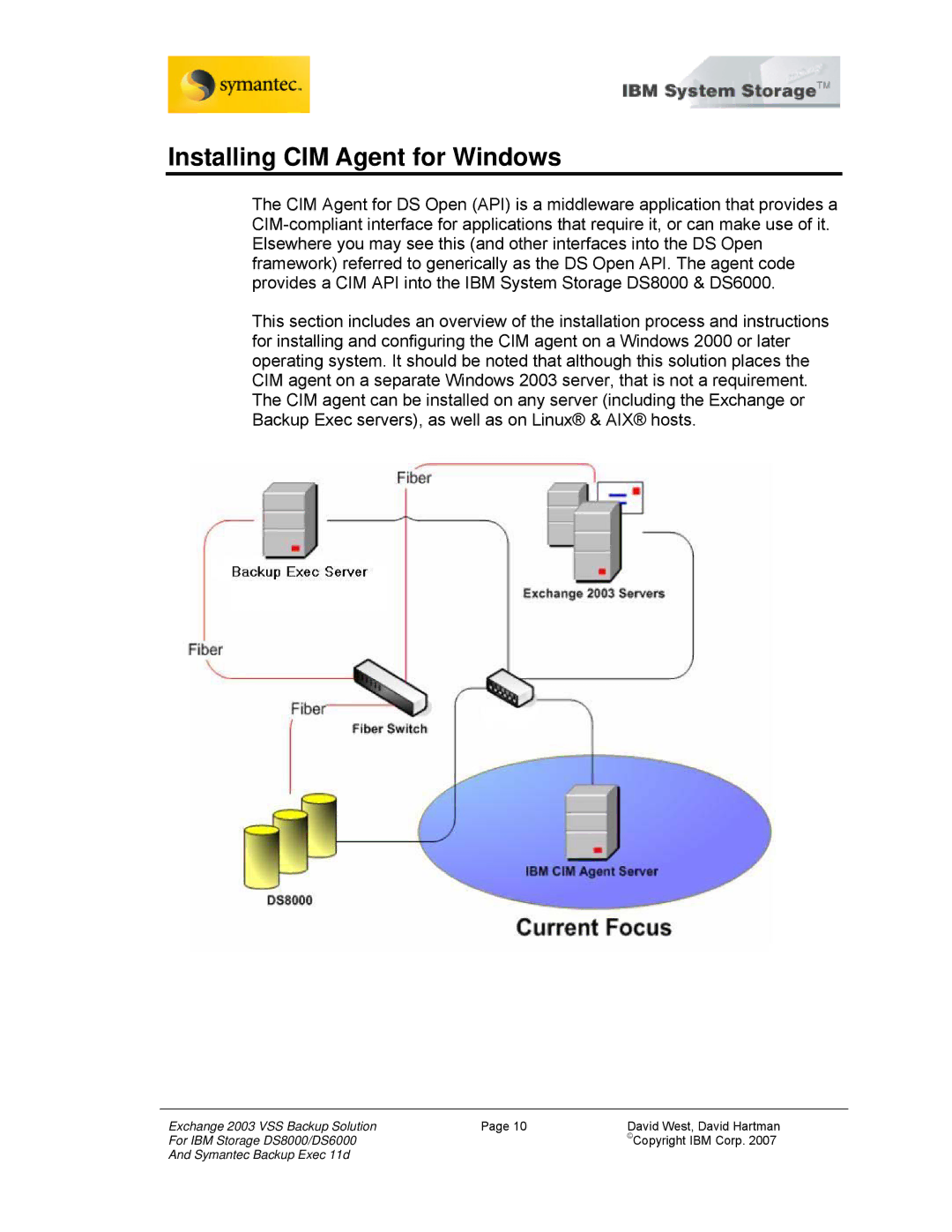 IBM DS8000, DS6000 manual Installing CIM Agent for Windows 