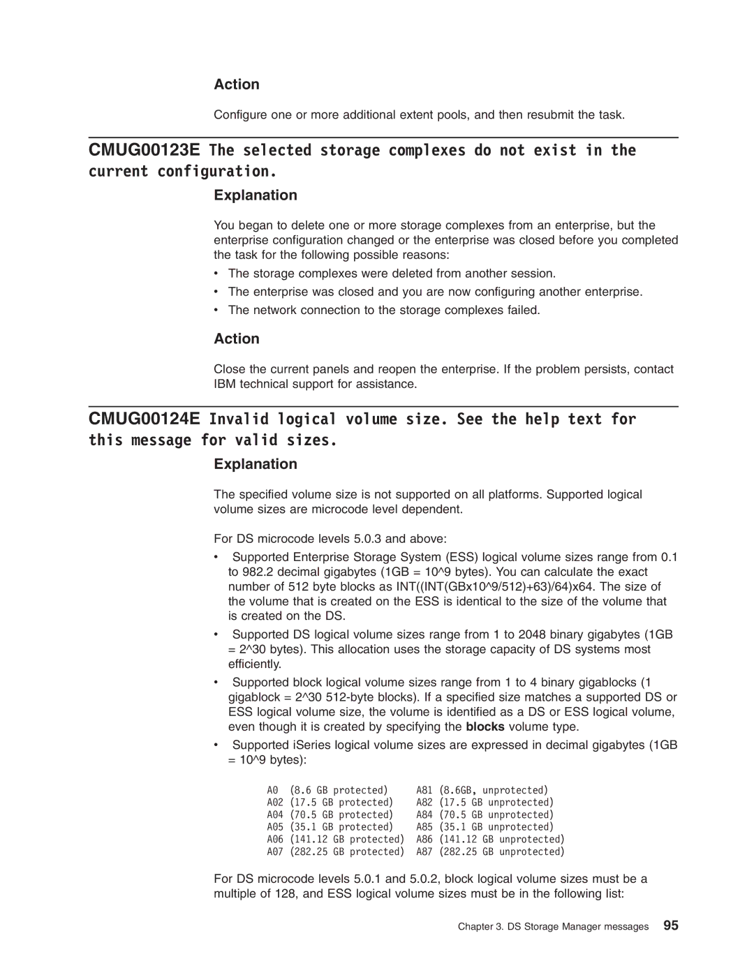 IBM DS8000 manual GB protected 