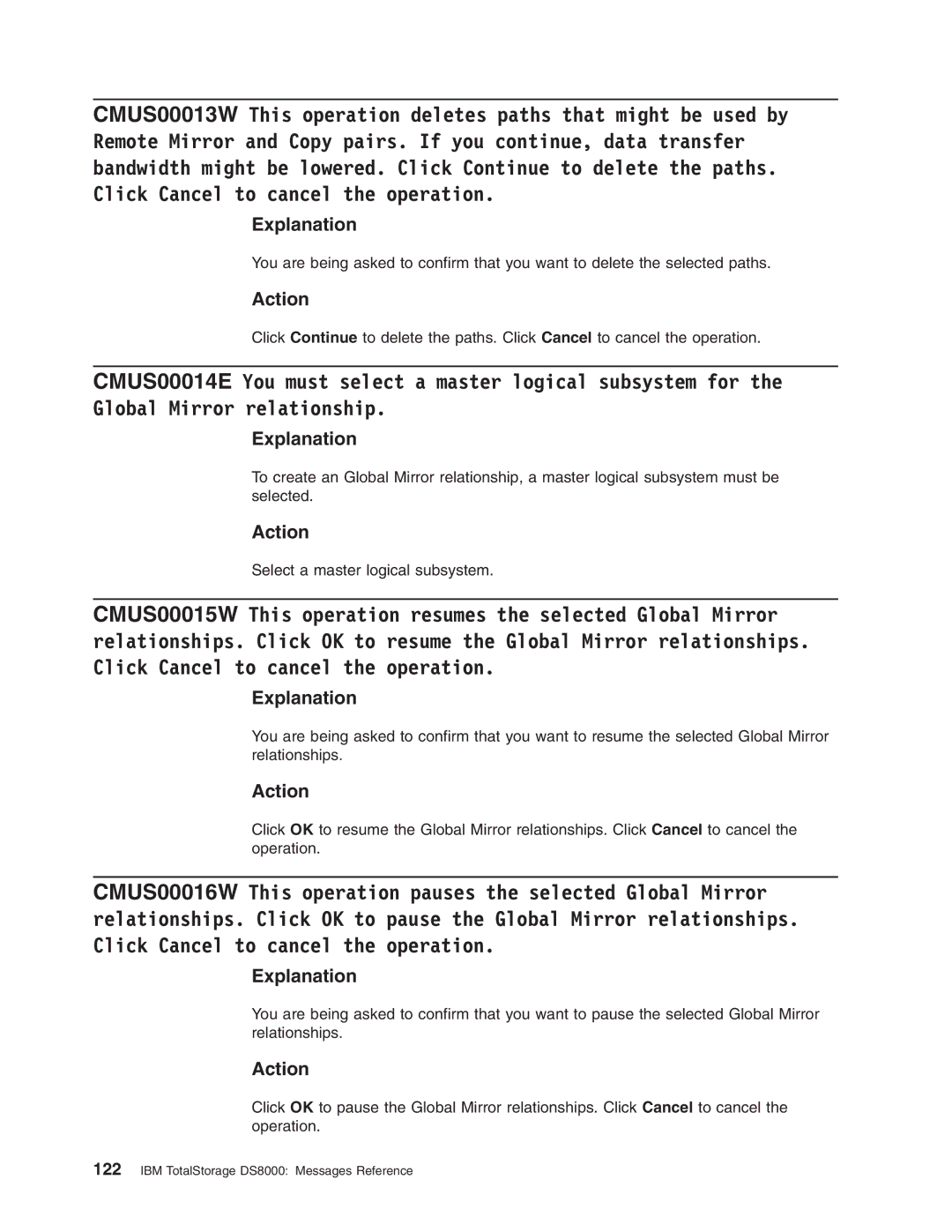 IBM DS8000 manual Select a master logical subsystem 