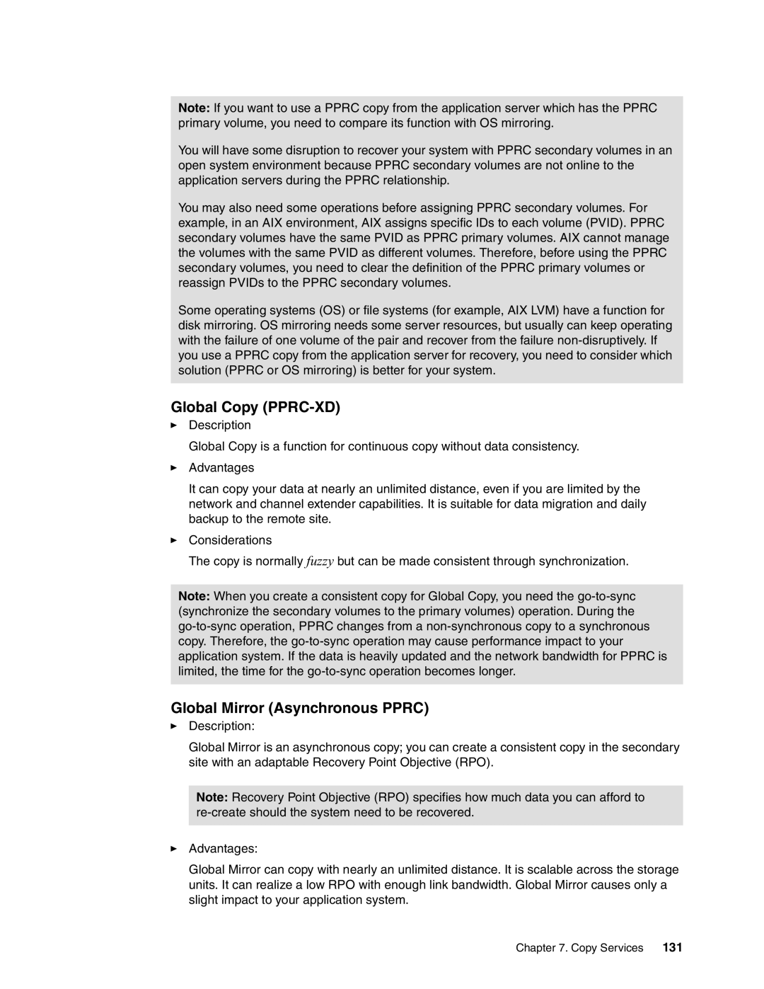 IBM DS8000 manual Global Copy PPRC-XD 