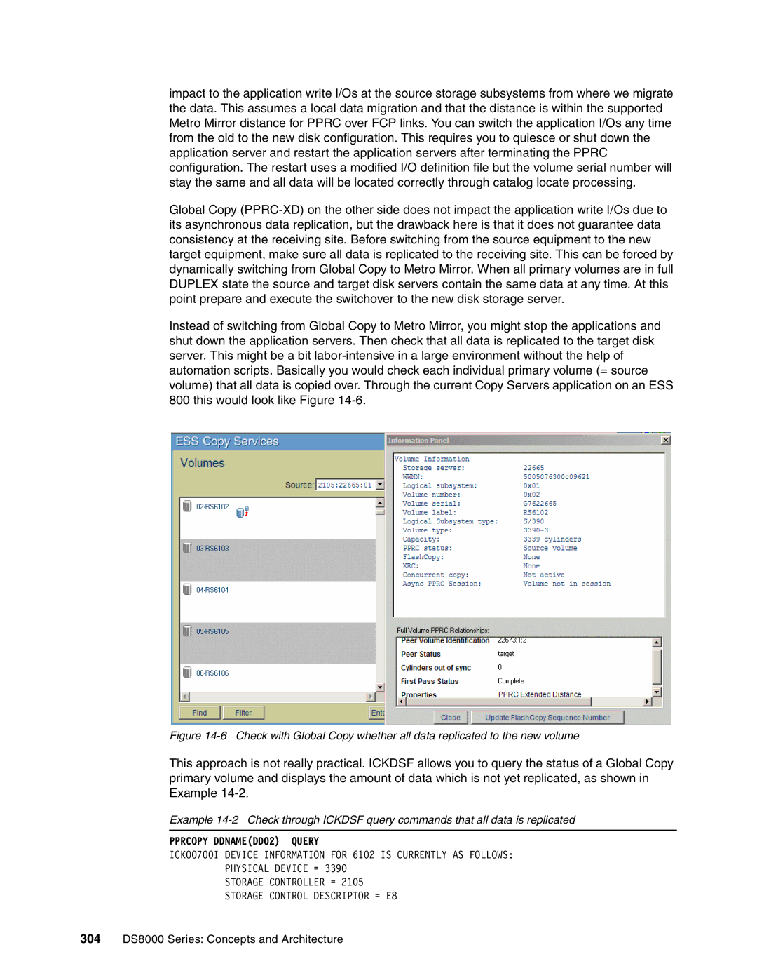 IBM DS8000 manual Pprcopy DDNAMEDD02 Query 