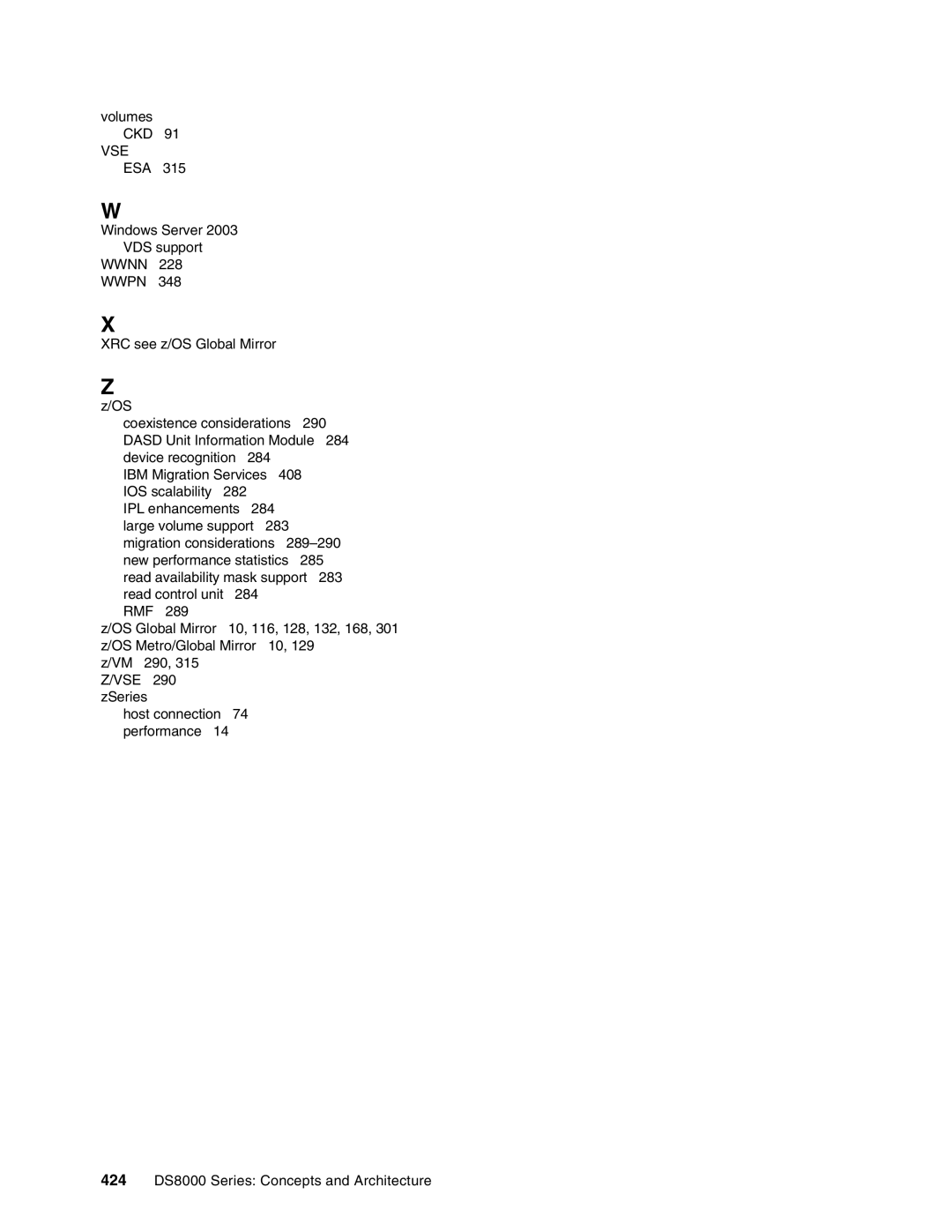 IBM DS8000 manual Vse 