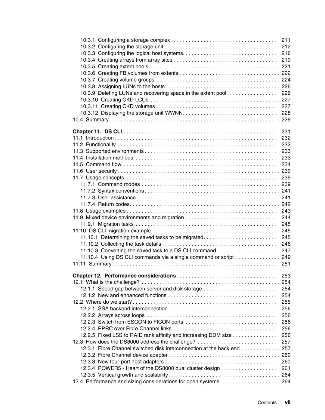 IBM DS8000 manual Summary 