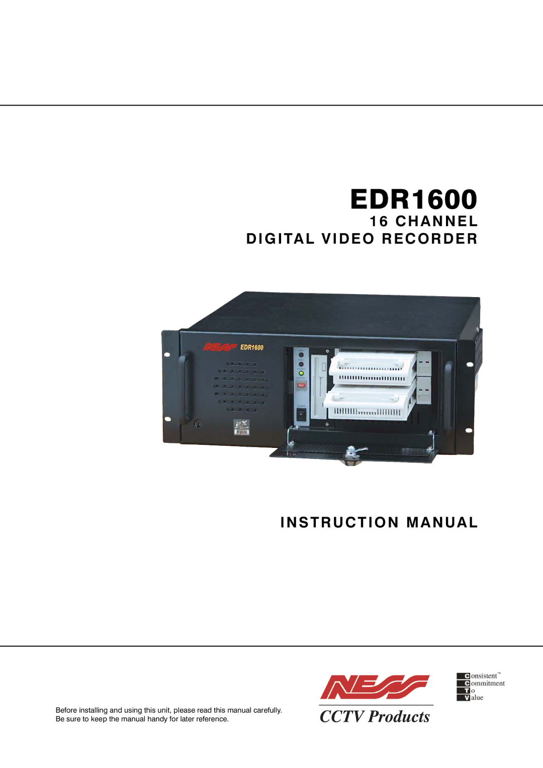 IBM EDR1600 manual 