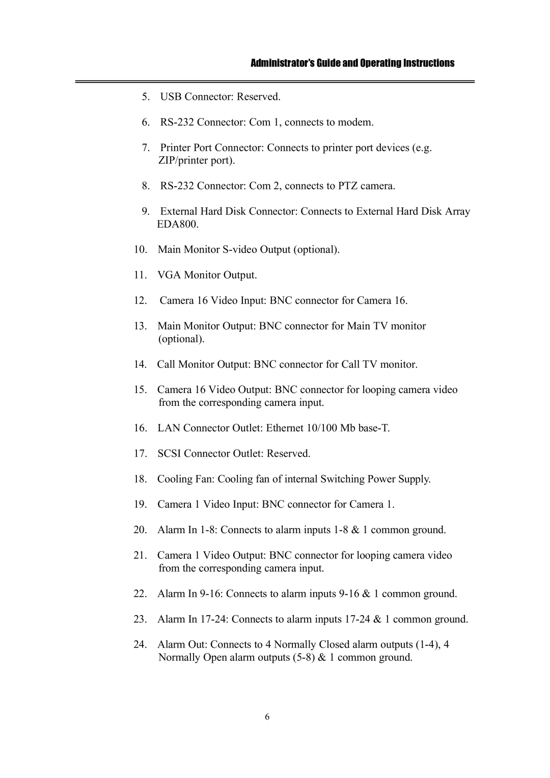 IBM EDR1600 manual Administrator’s Guide and Operating Instructions 