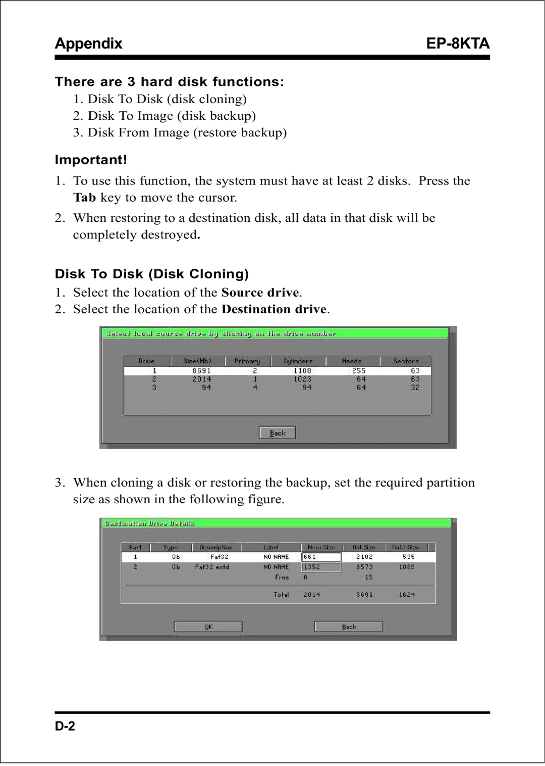 IBM EP-8KTA specifications Appendix 