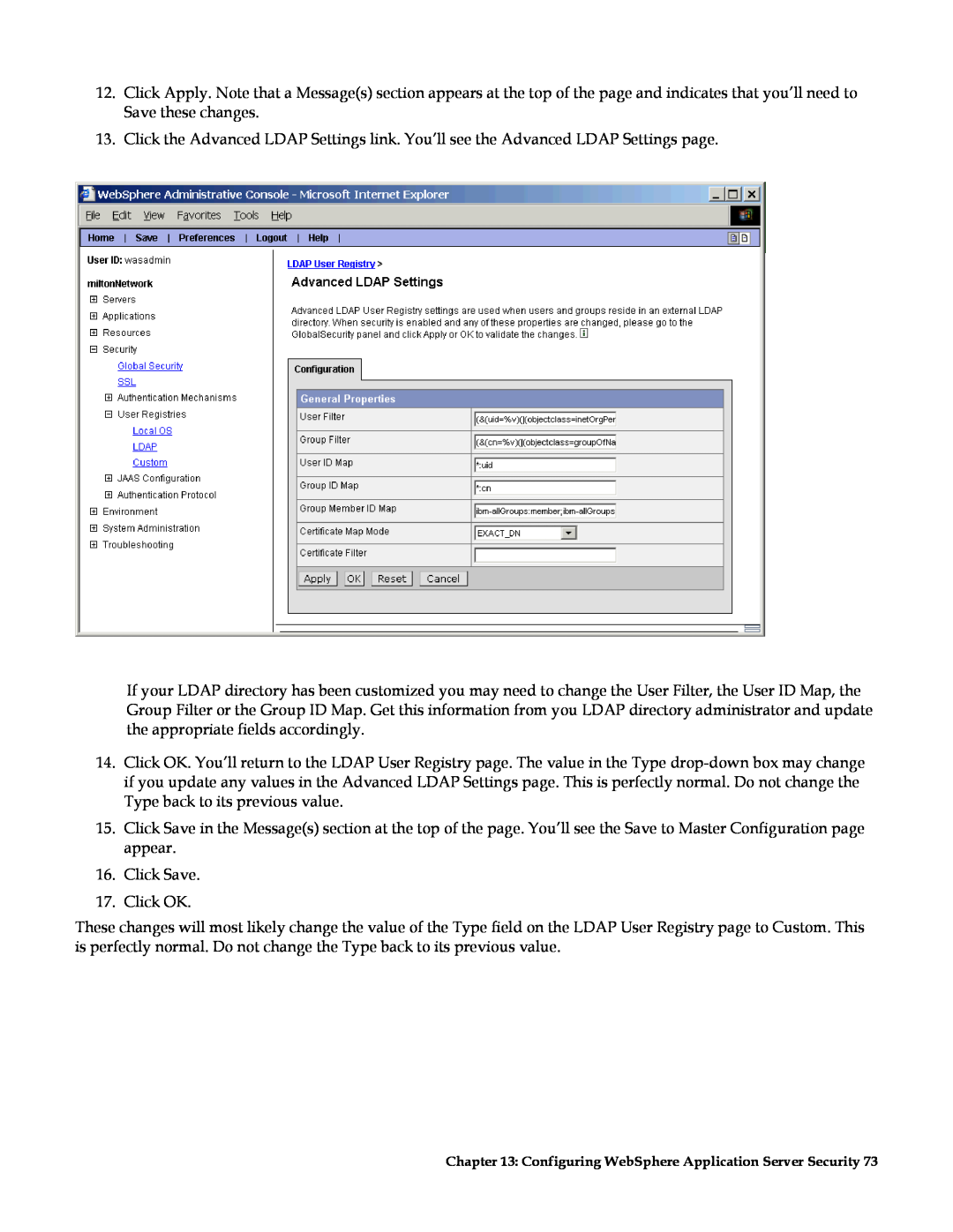 IBM G210-1784-00 manual Click Save 17. Click OK 