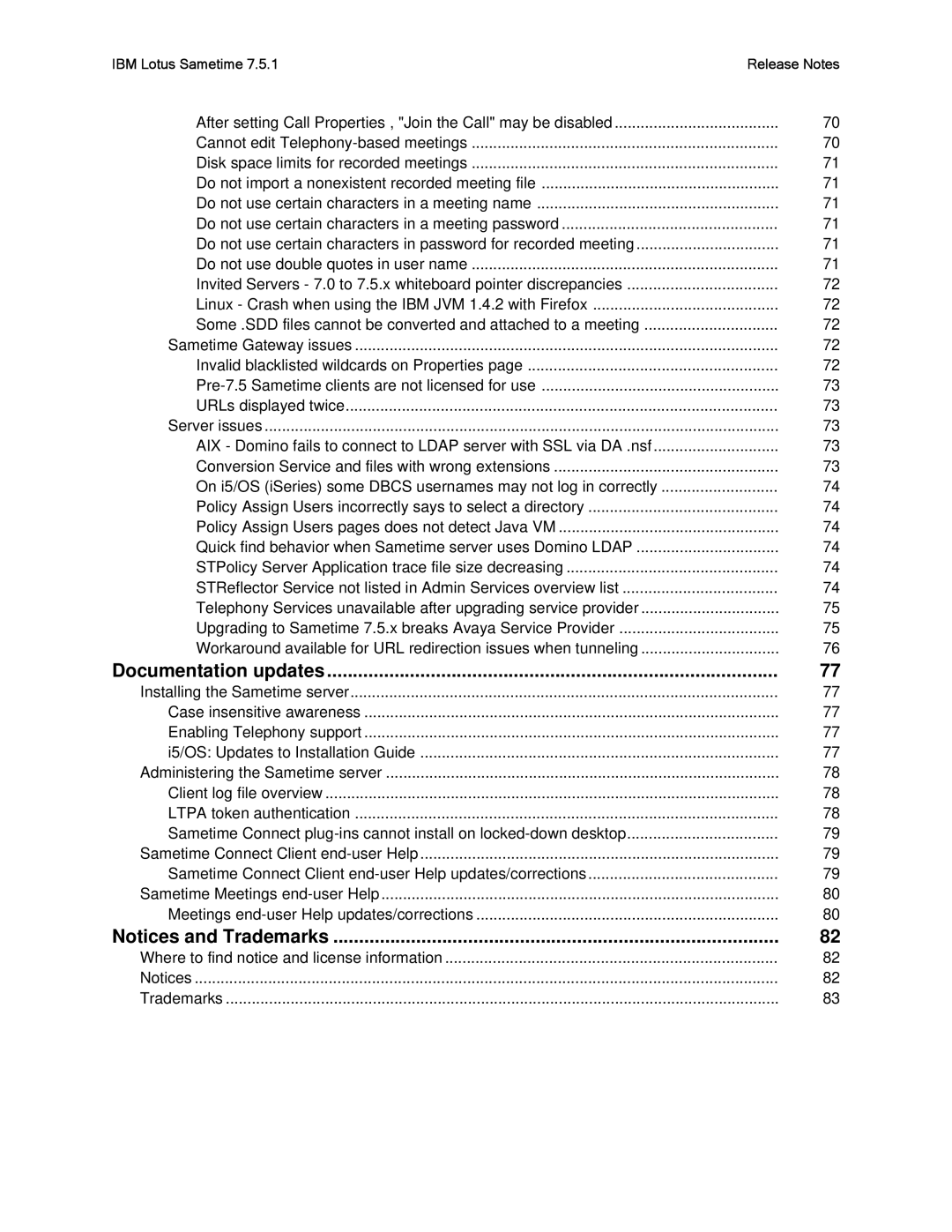 IBM G325-2585-02 manual Documentation updates 