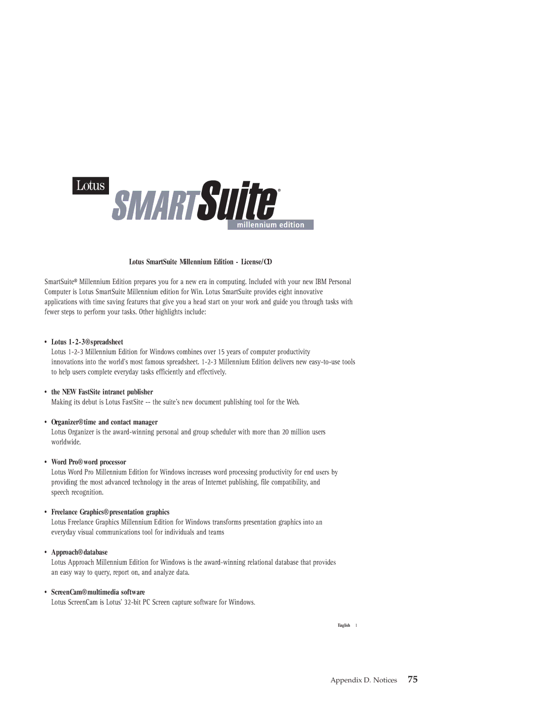 IBM G40 Series manual NEW FastSite intranet publisher 