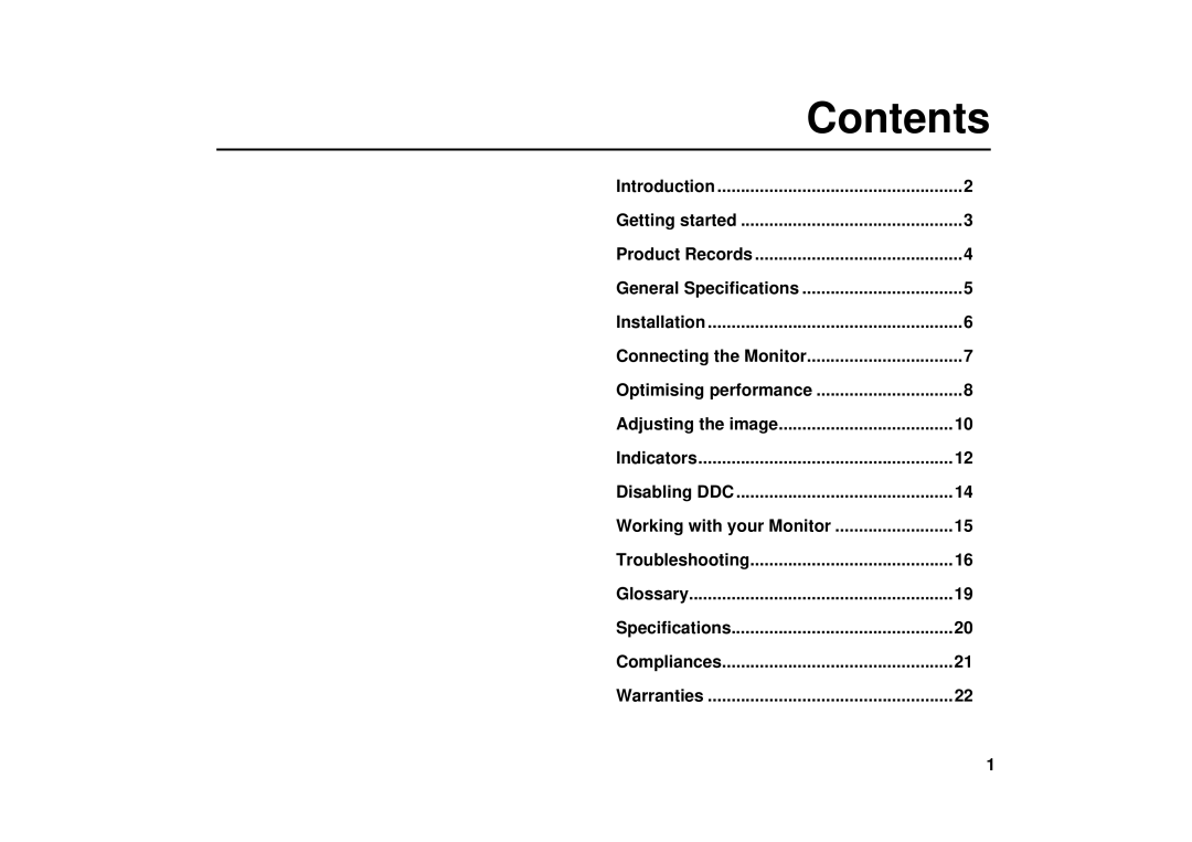 IBM G41/G50 manual Contents 