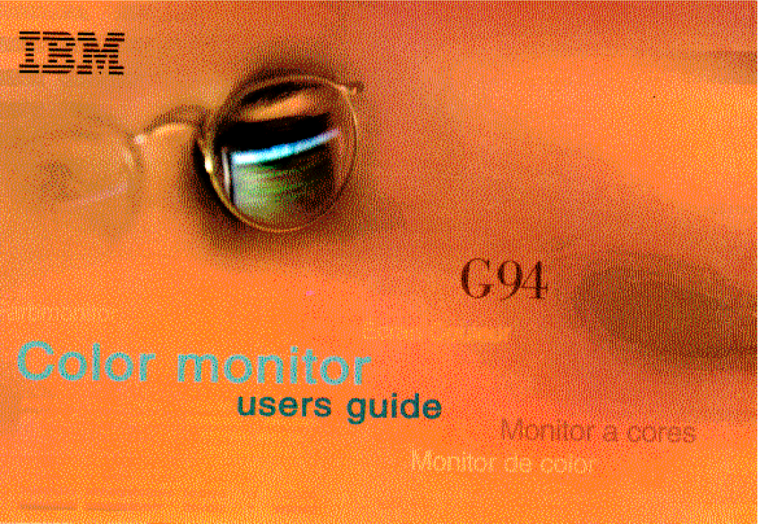 IBM G94 manual 