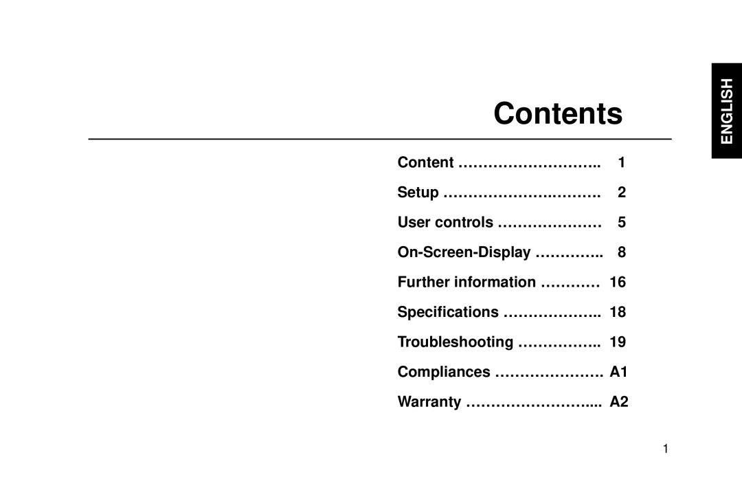 IBM G94 manual Contents 