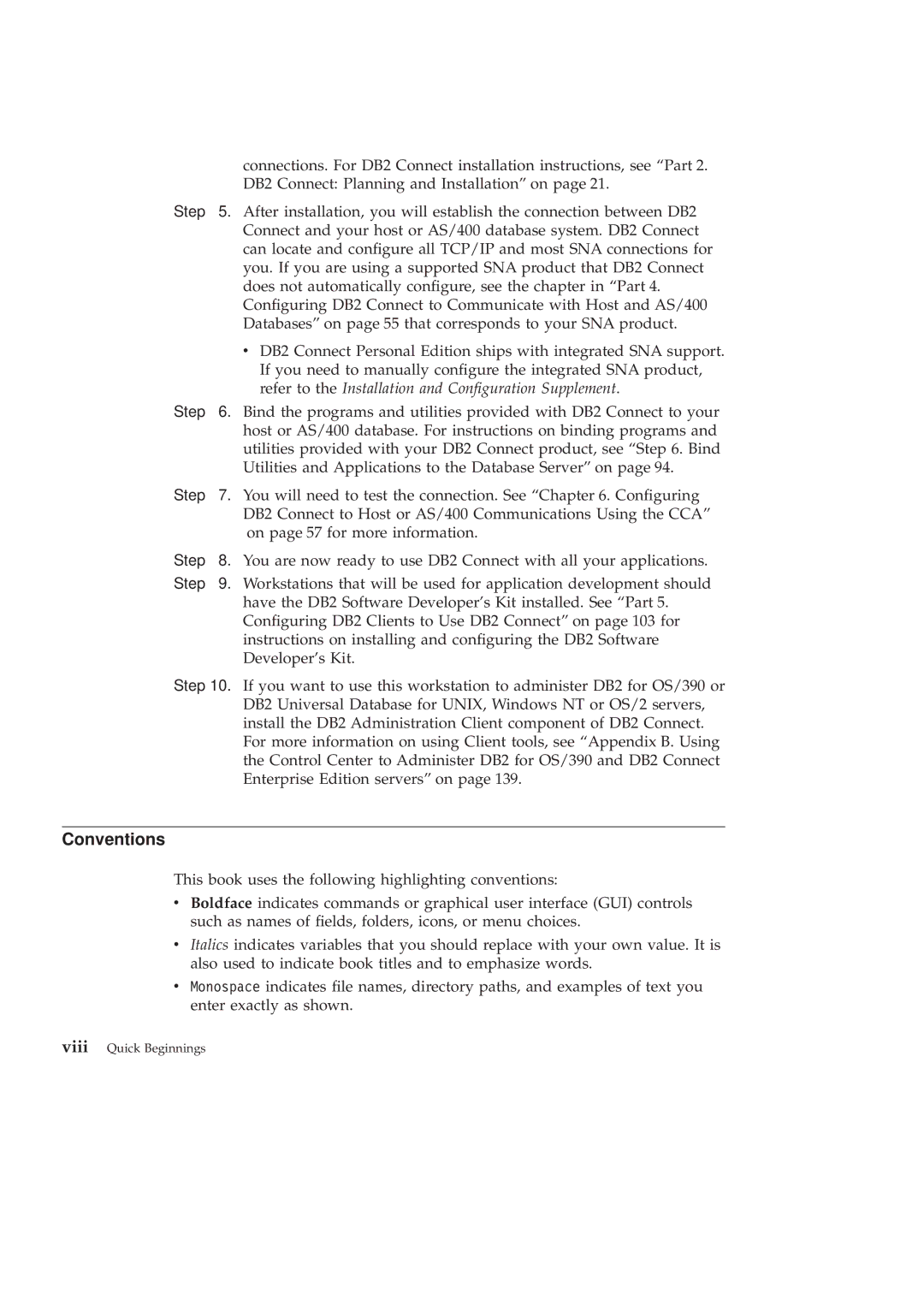 IBM GC09-2830-00 manual Conventions 