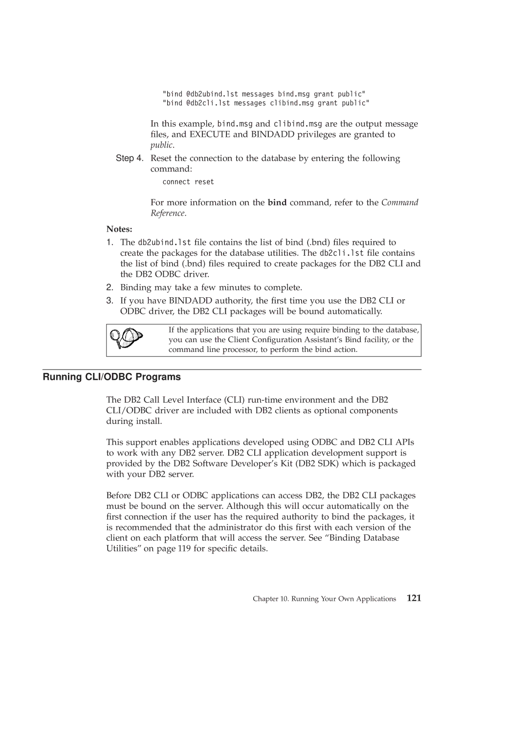 IBM GC09-2830-00 manual Running CLI/ODBC Programs, Reference 