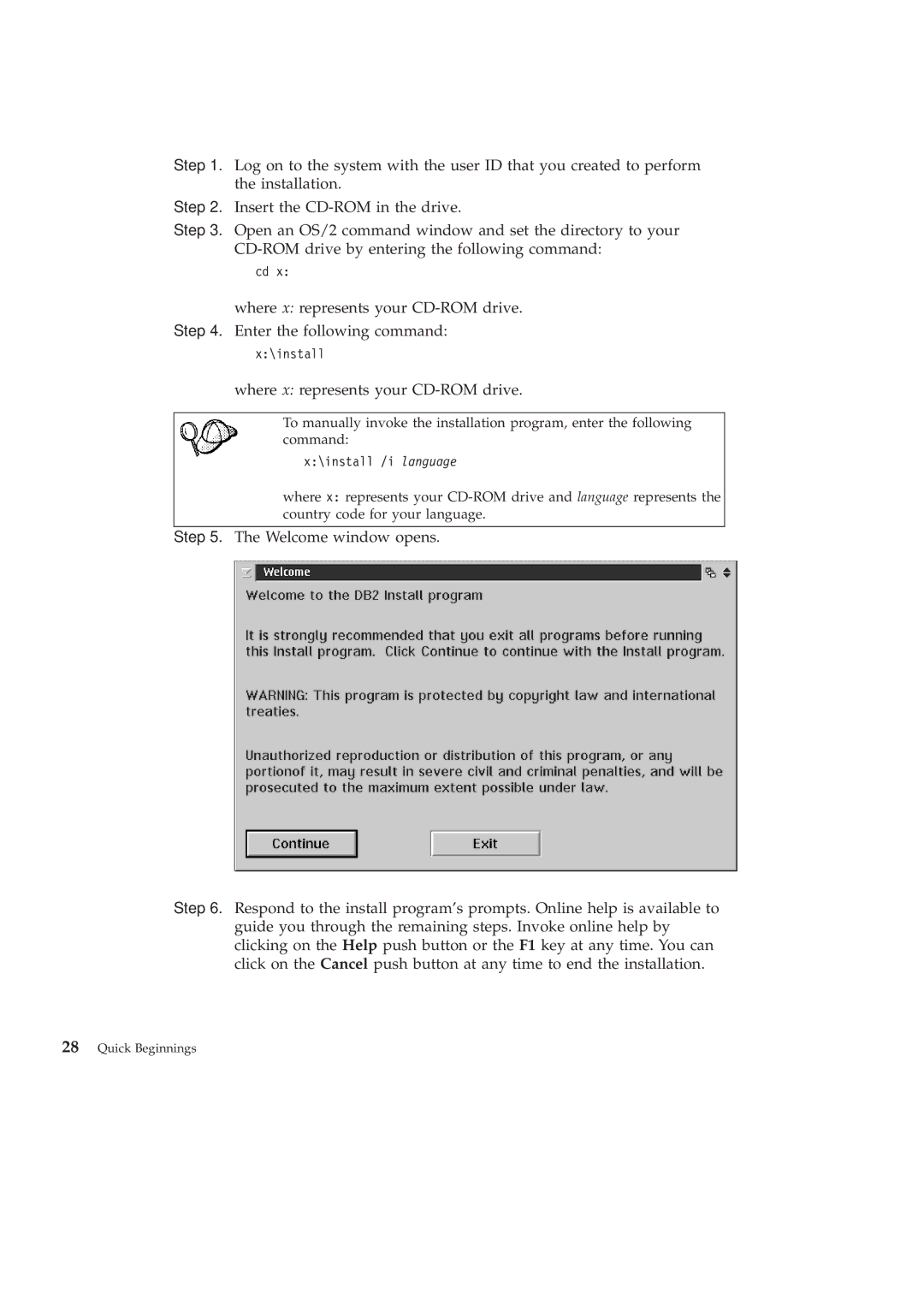 IBM GC09-2830-00 manual install 