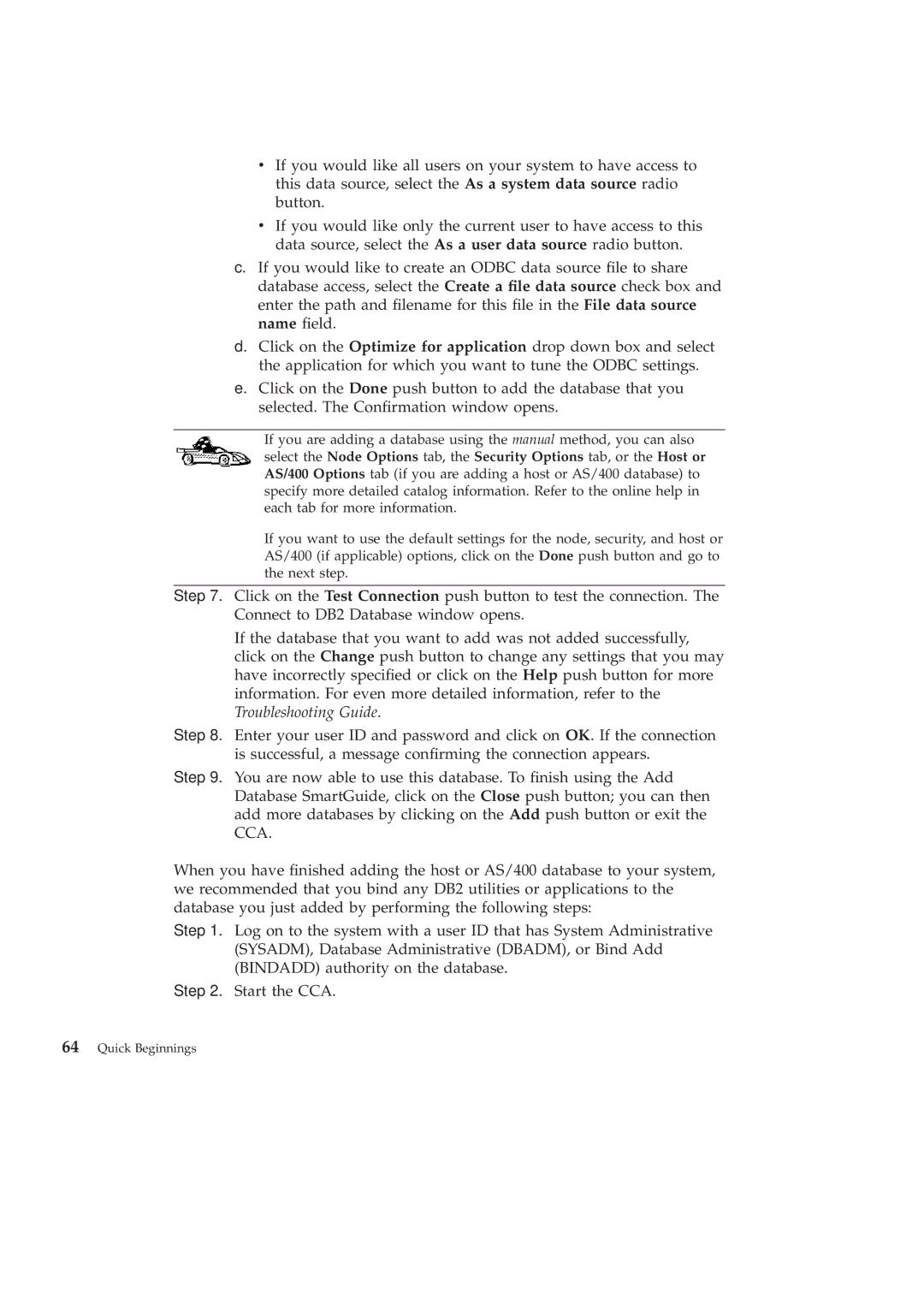 IBM GC09-2830-00 manual Quick Beginnings 