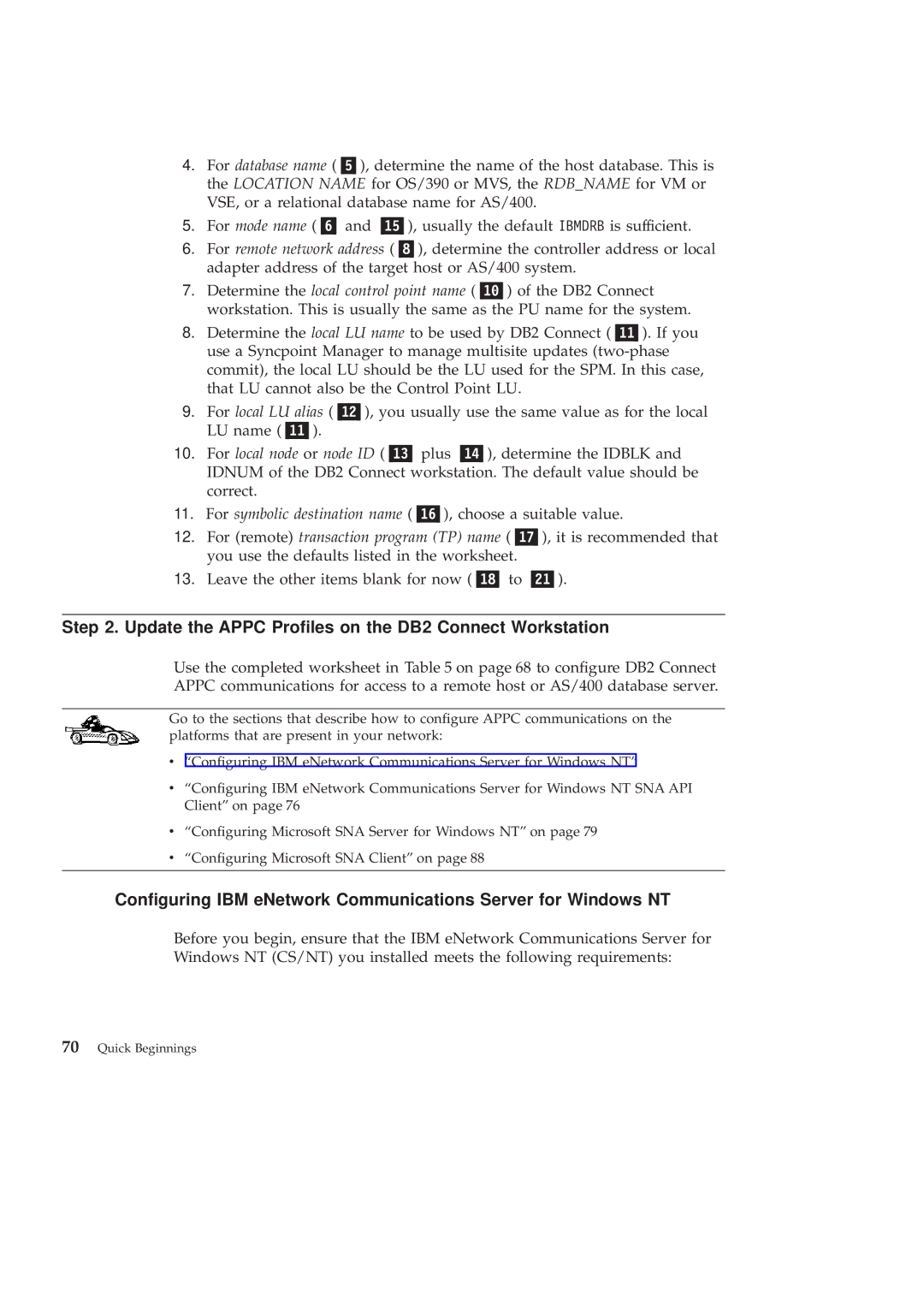 IBM GC09-2830-00 manual Update the Appc Proles on the DB2 Connect Workstation 