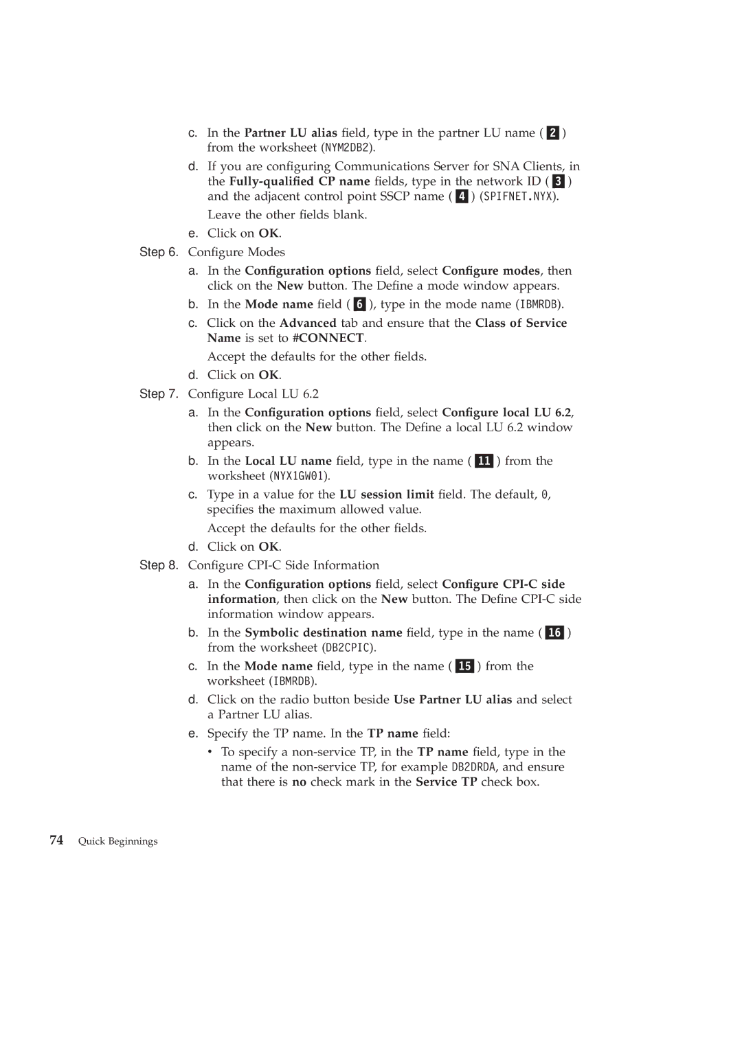 IBM GC09-2830-00 manual Quick Beginnings 