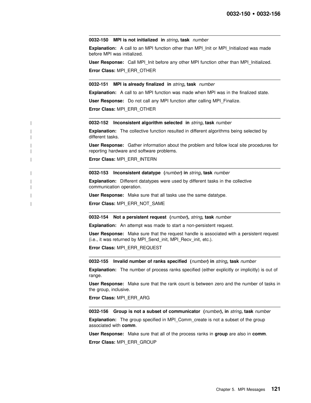 IBM GC28-1982-02 manual 0032-150 Ÿ 