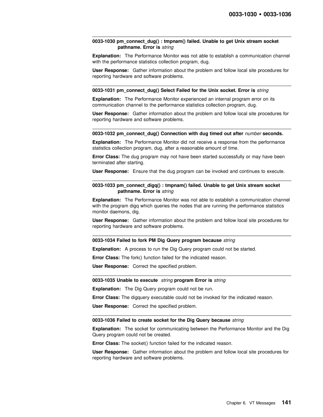 IBM GC28-1982-02 manual Unix Stream socket, For the Unix Socket. Error, To get Unix, Error is string, Because 