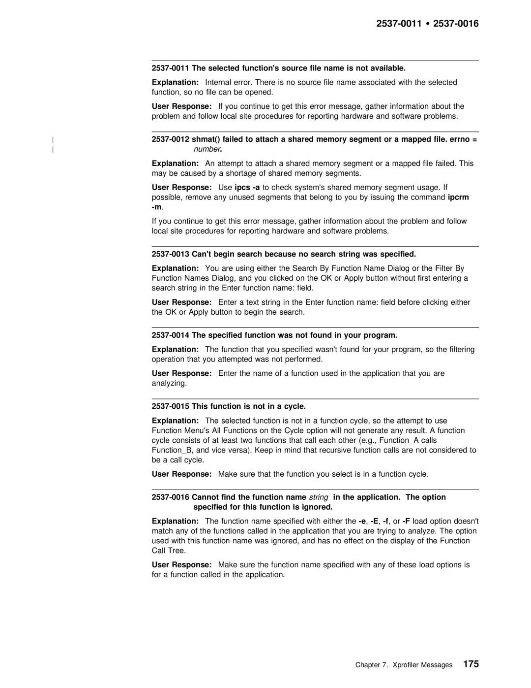 IBM GC28-1982-02 manual 2537-0011 Ÿ, Shmat, Useipcs 