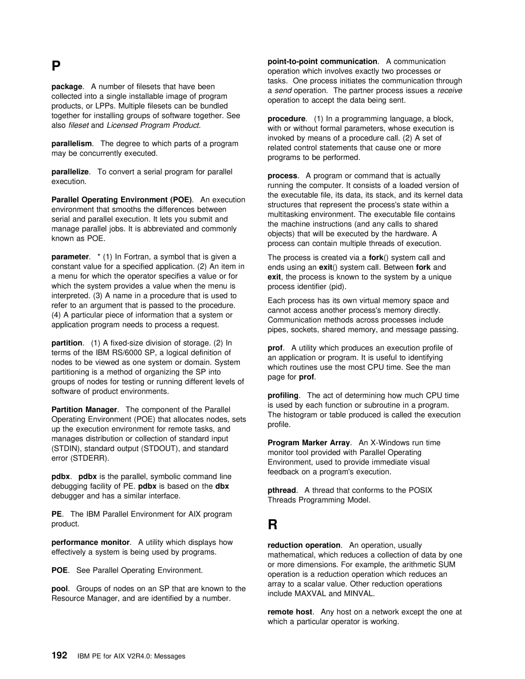 IBM GC28-1982-02 manual 192 