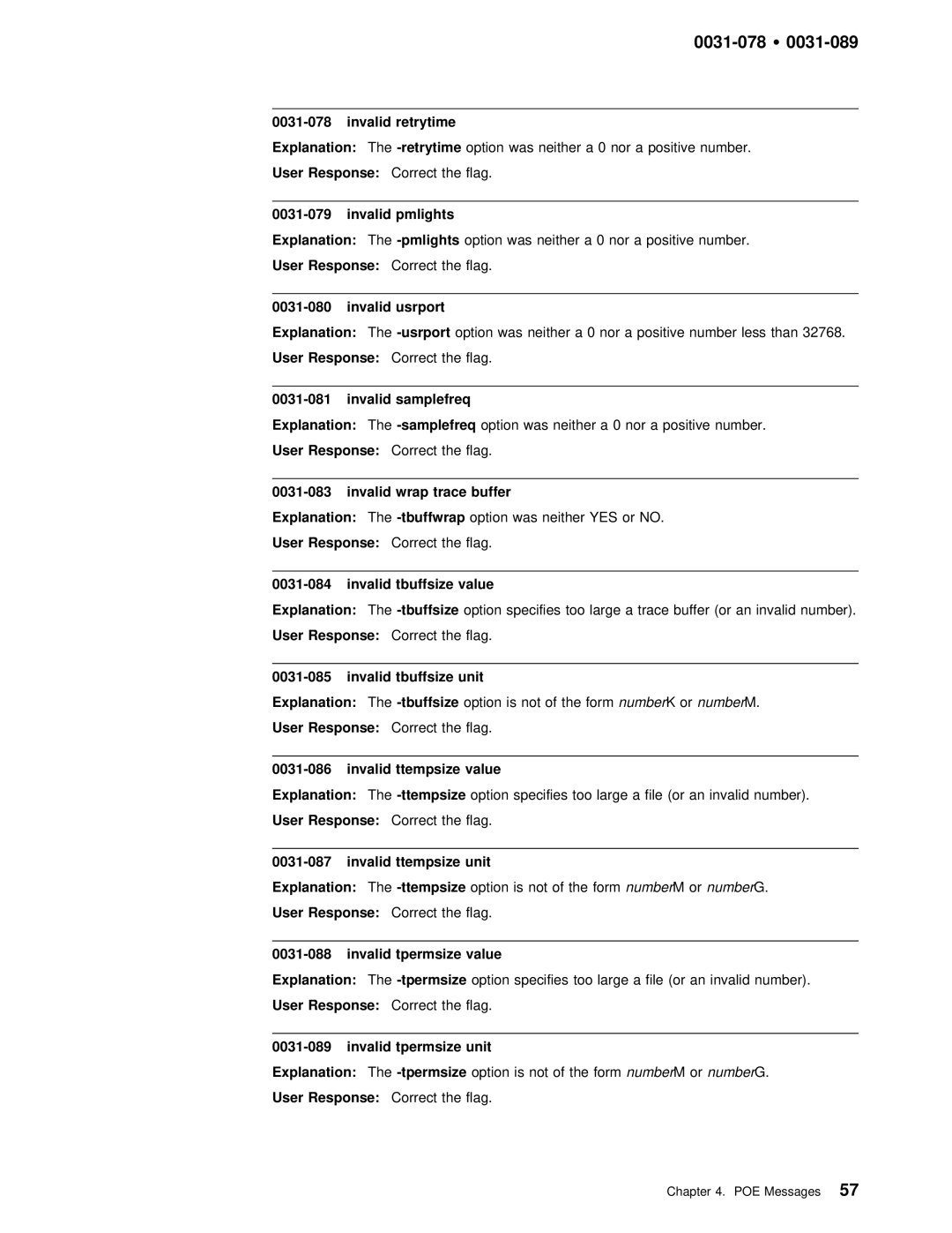 IBM GC28-1982-02 manual 0031-078 Ÿ 