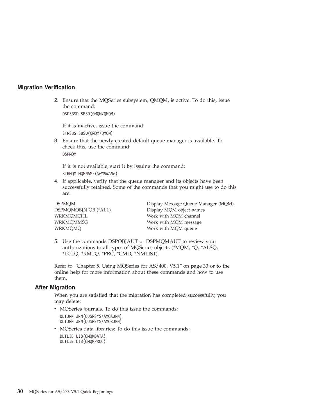 IBM GC34-5557-00 manual Migration Verification, After Migration 