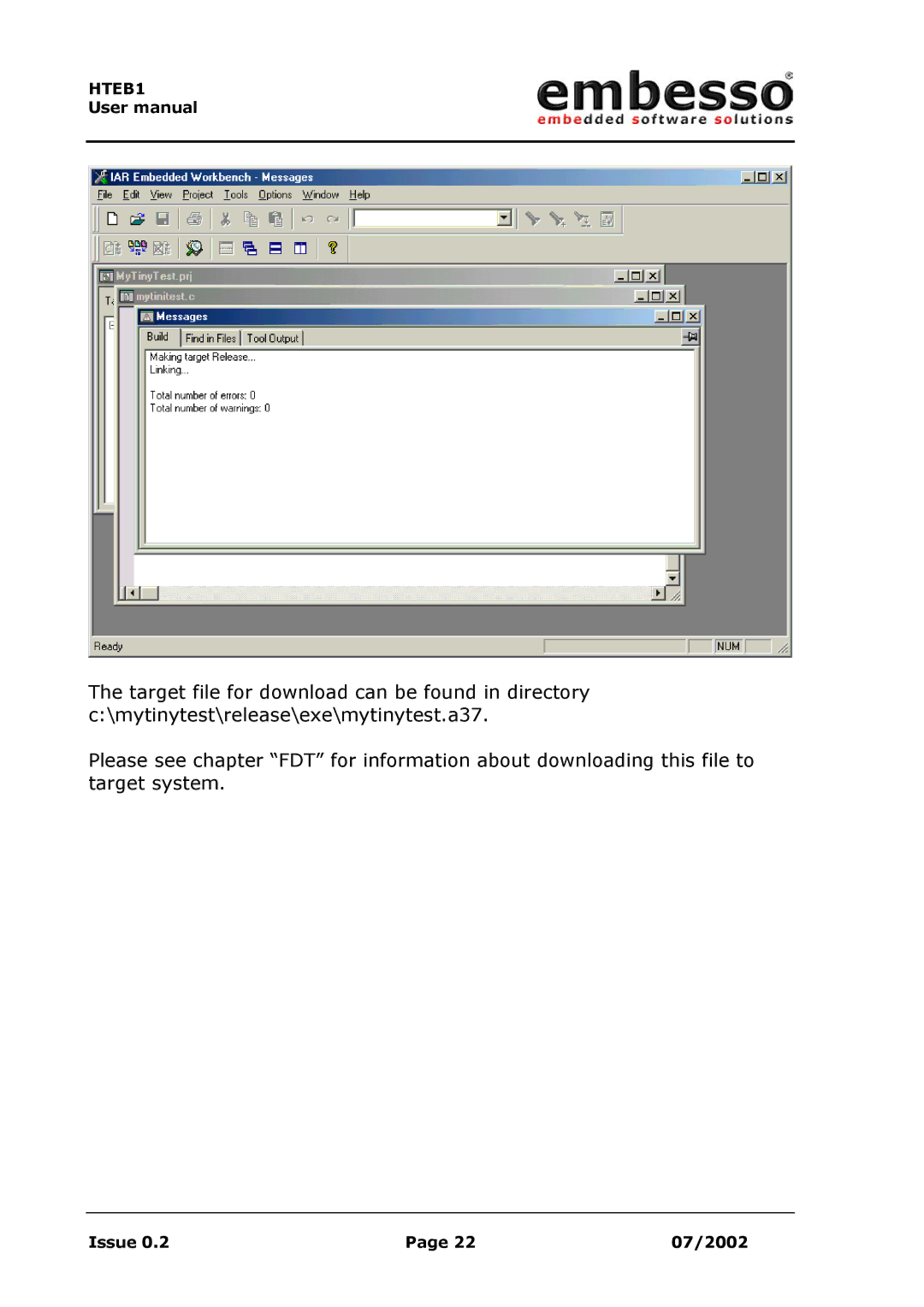 IBM H8 user manual HTEB1 