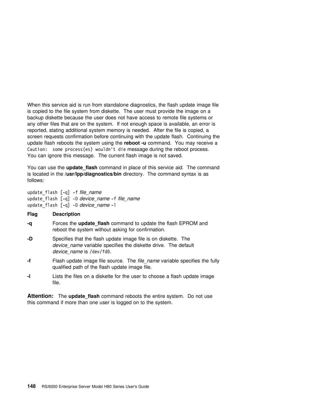 IBM H80 Series manual Place This Service Aid. The command Is located 