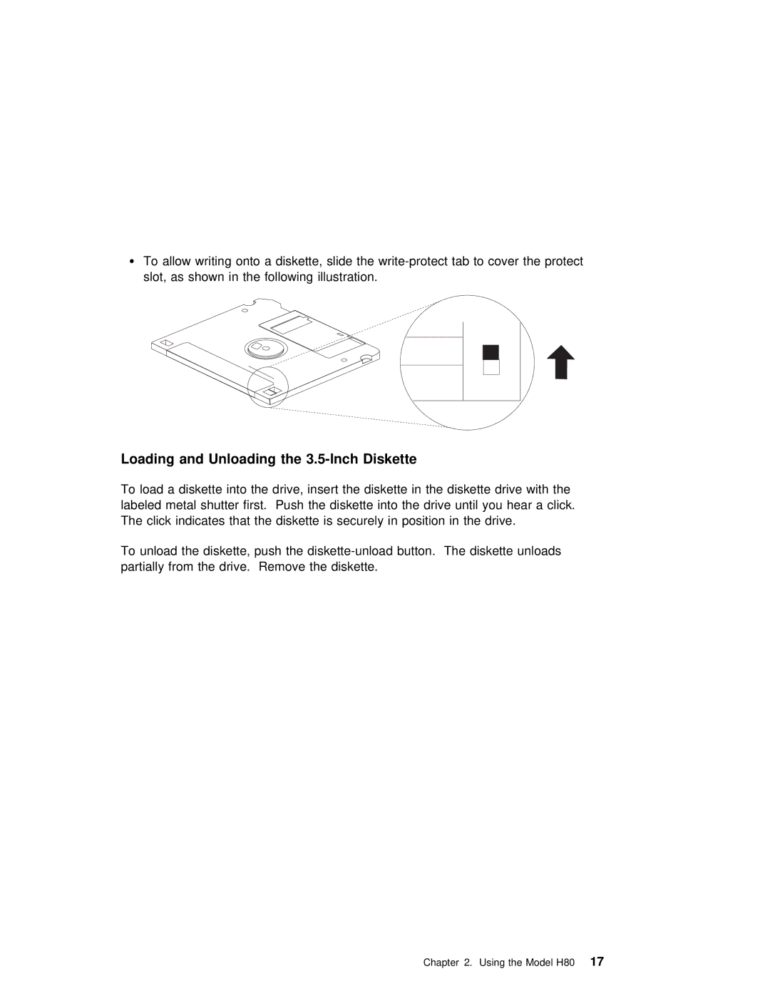 IBM H80 Series manual Inch Diskette 