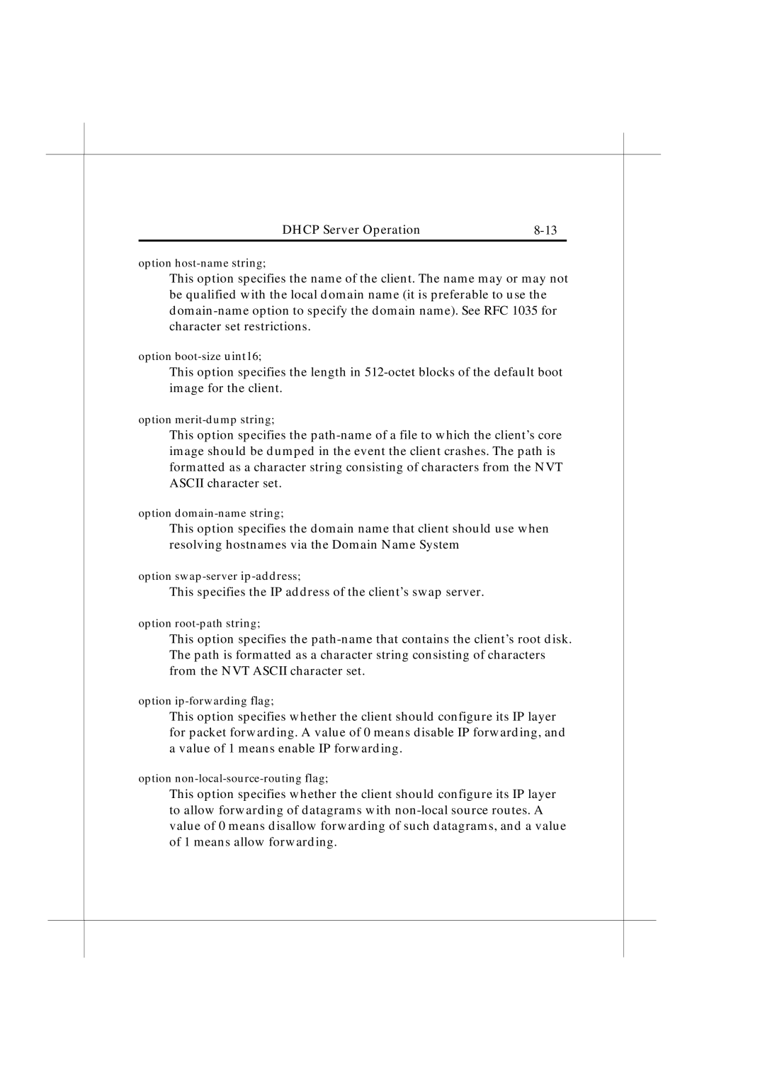 IBM Heritage user manual This specifies the IP address of the client’s swap server 