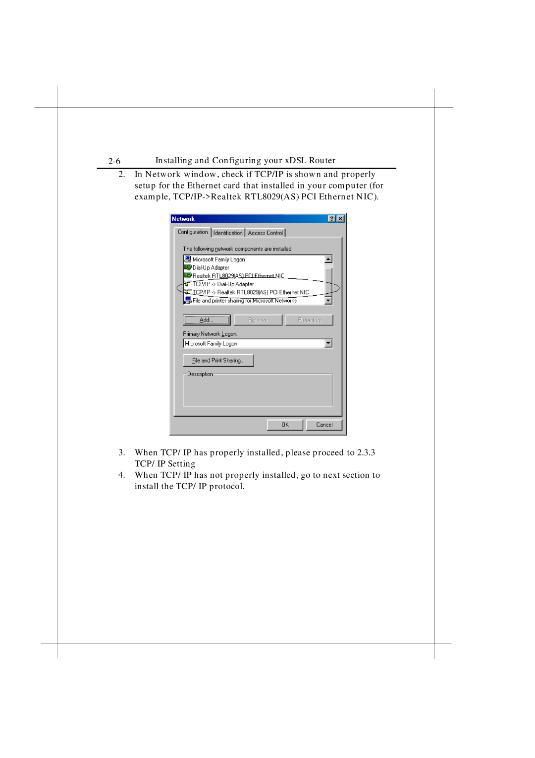 IBM Heritage user manual Installing and Configuring your xDSL Router 