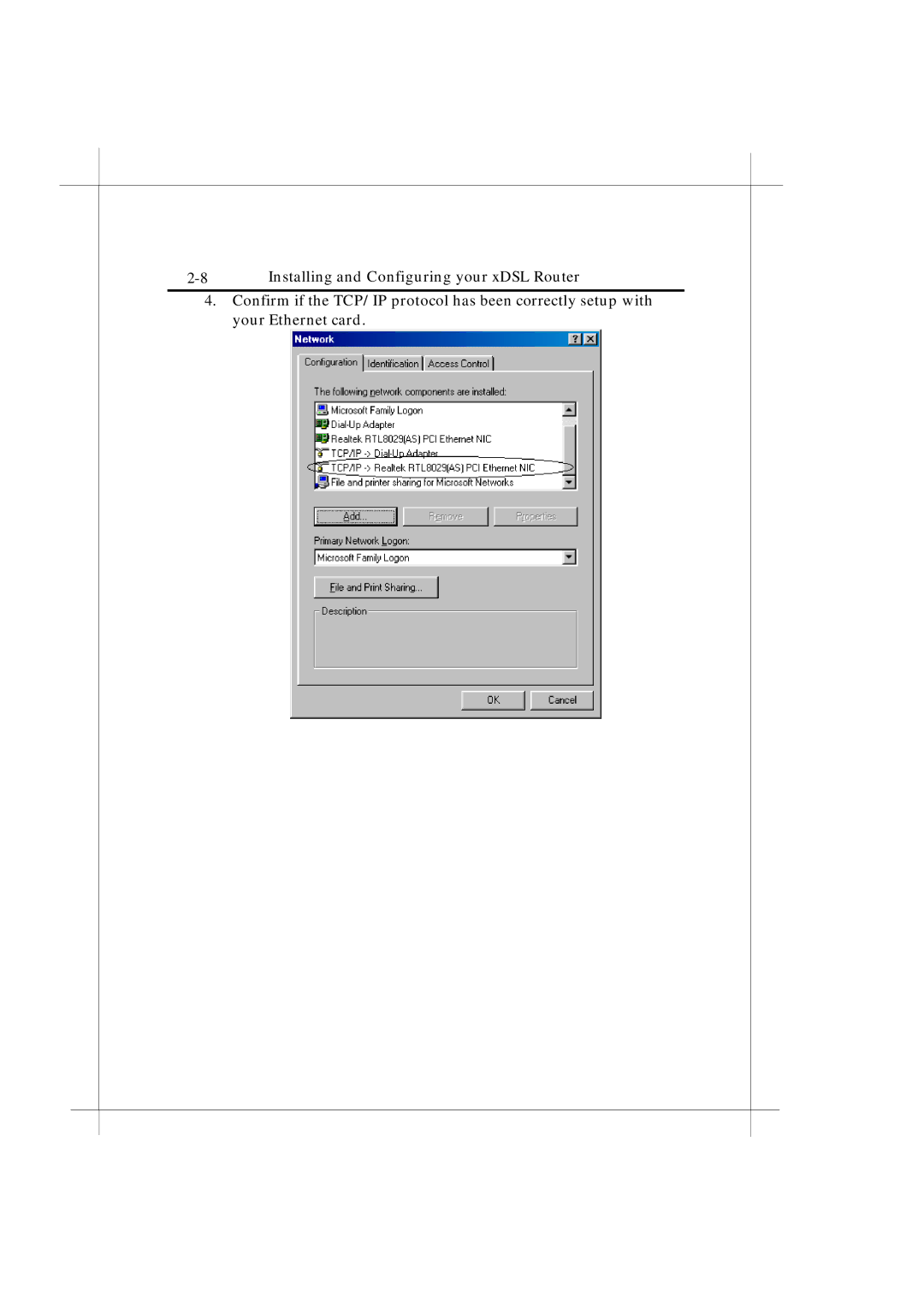 IBM Heritage user manual Installing and Configuring your xDSL Router 