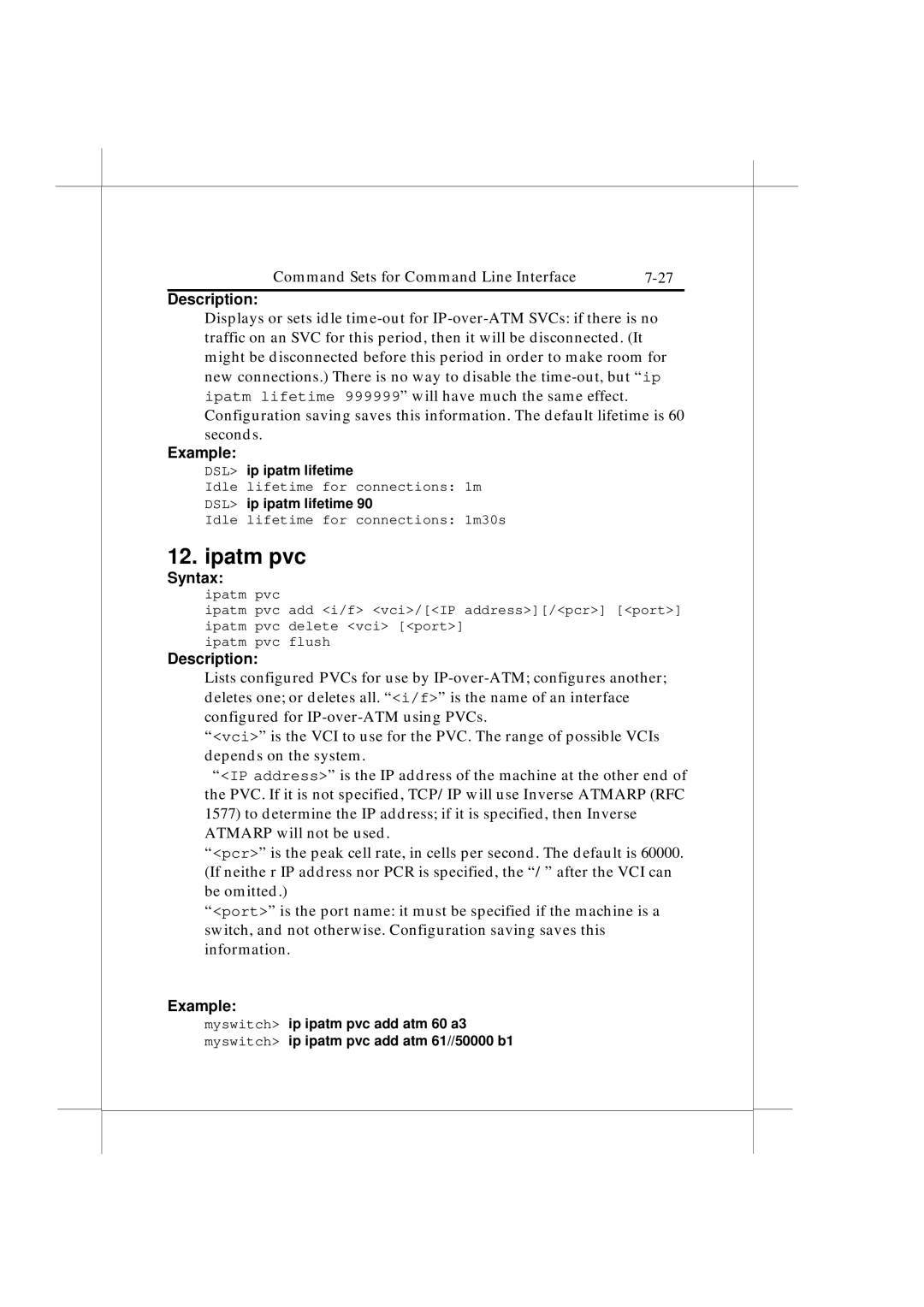 IBM Heritage user manual Ipatm pvc 