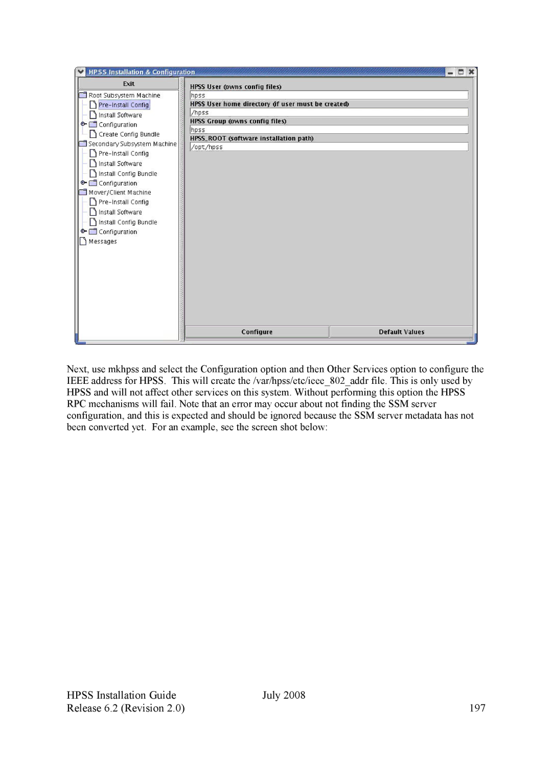 IBM HPSS manual Hpss Installation Guide July Release 6.2 Revision 197 