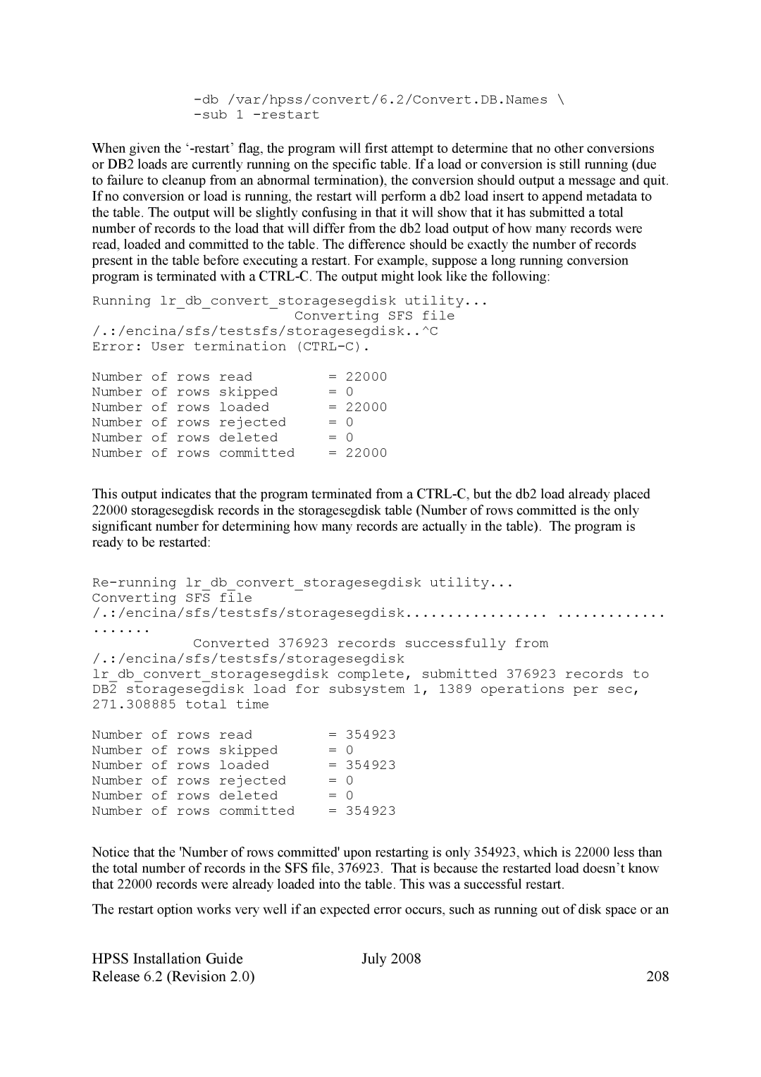 IBM HPSS manual Hpss Installation Guide July Release 6.2 Revision 208 