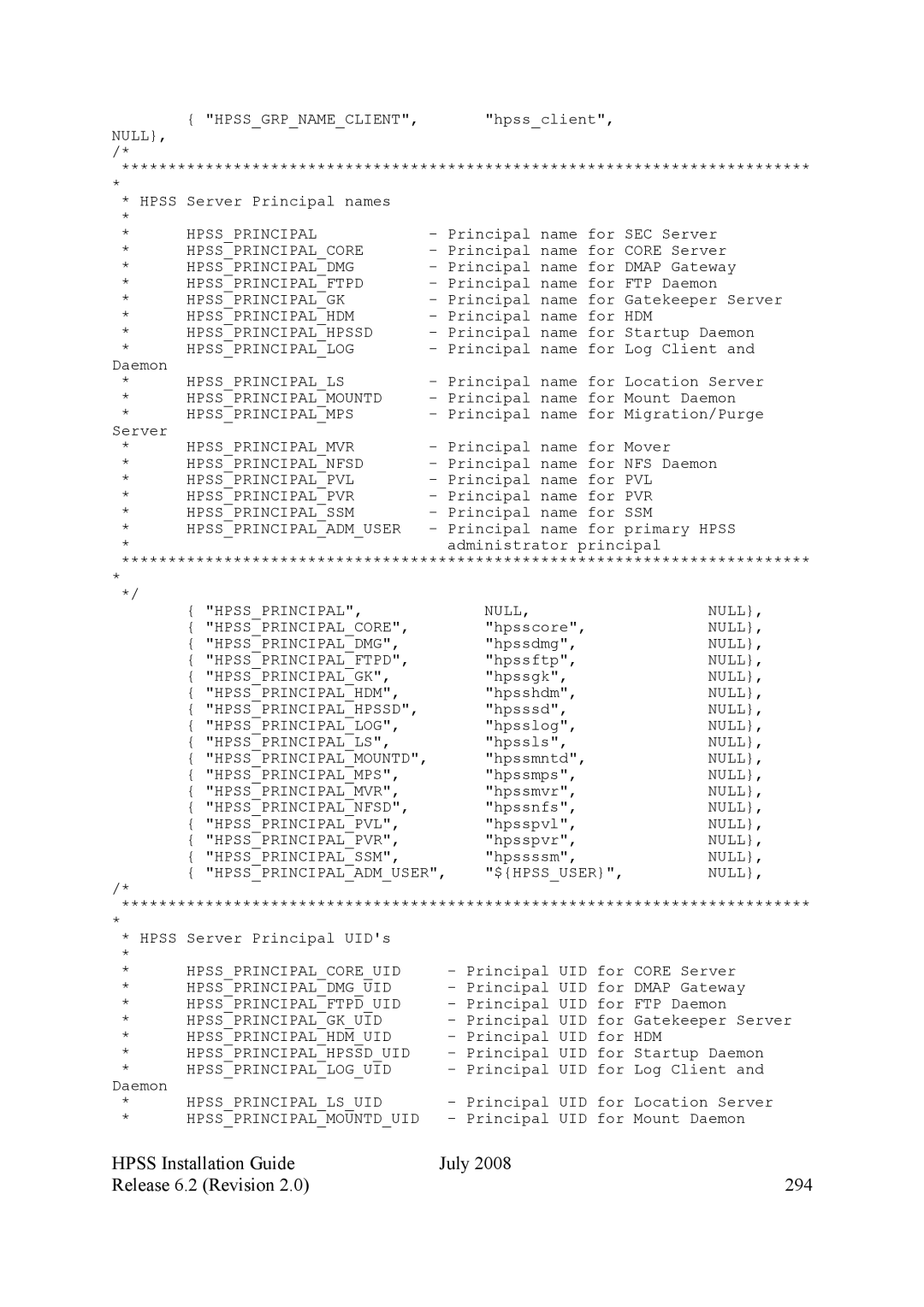 IBM HPSS manual Hpss Installation Guide July Release 6.2 Revision 294 