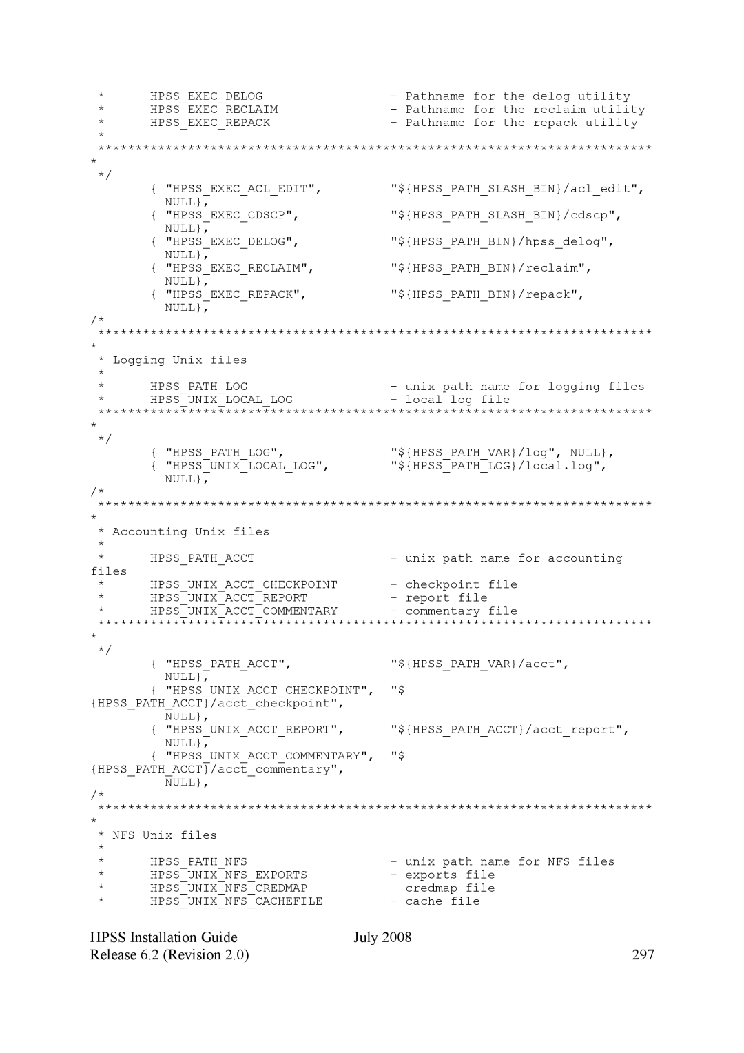 IBM HPSS manual Hpss Installation Guide July Release 6.2 Revision 297 